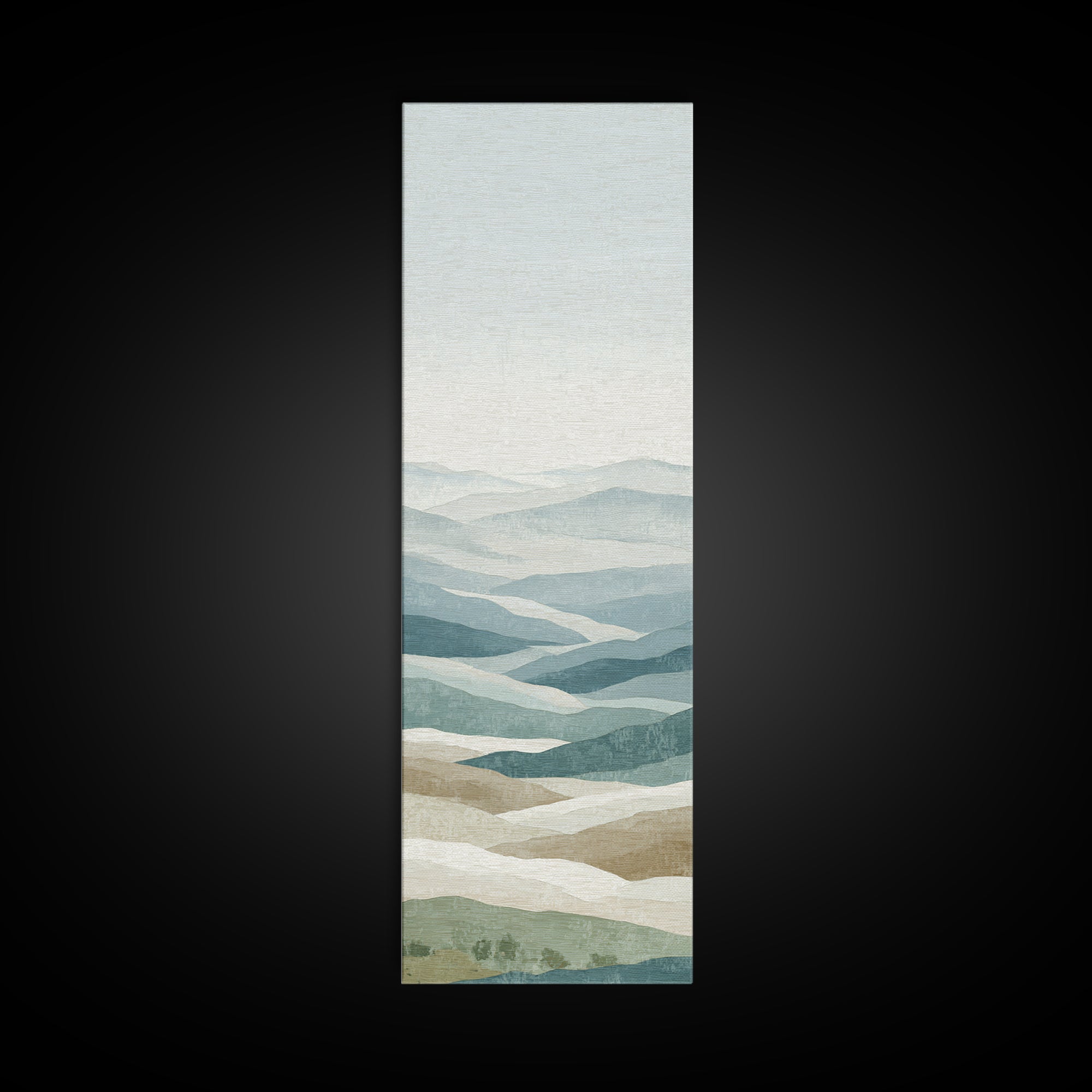 Minimal Line Faces Framed Canvas Print, Dental Office Art, Medical Decor, Office Decor, Fine Art, Calm, Gallery Decor, DOA-1x3-4