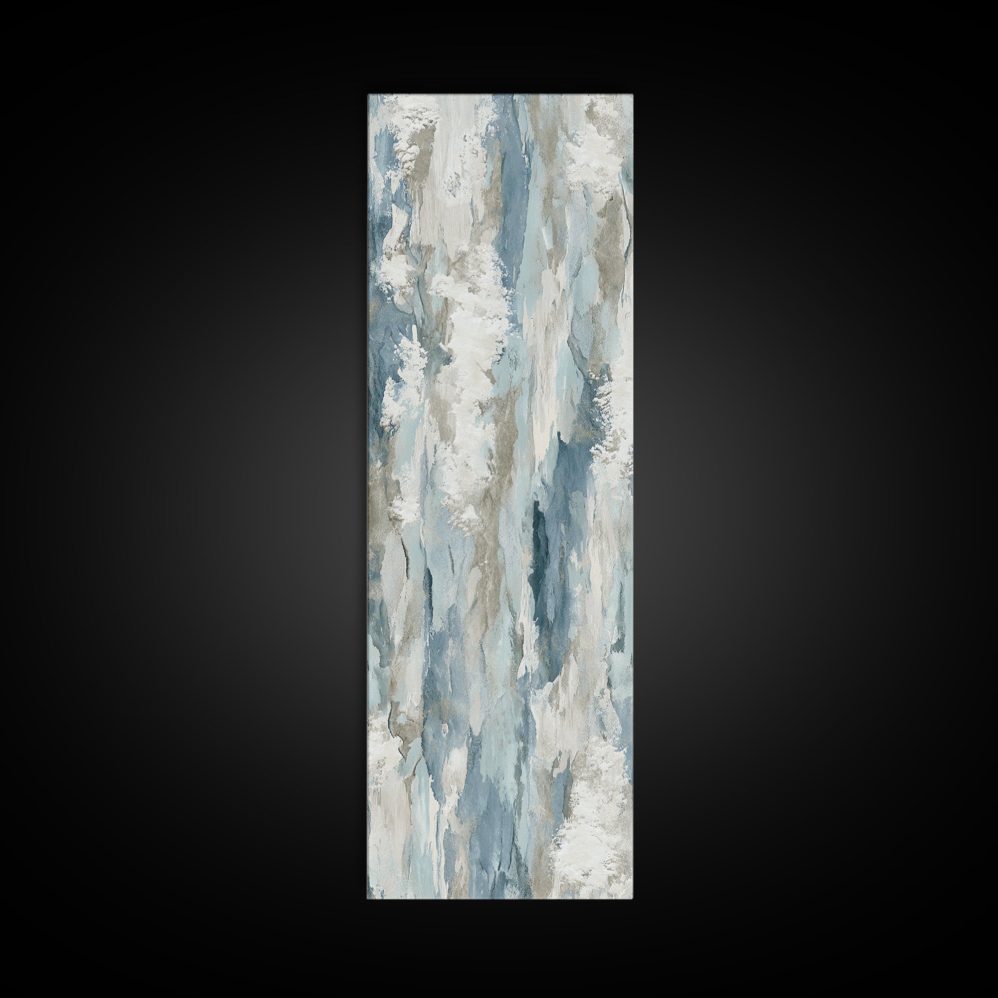Clean Marble Texture Framed Canvas Print, Dental Office Art, Boho Decor, Office Decor, Fine Art, Calm, Digital Print, DOA-1x3-84