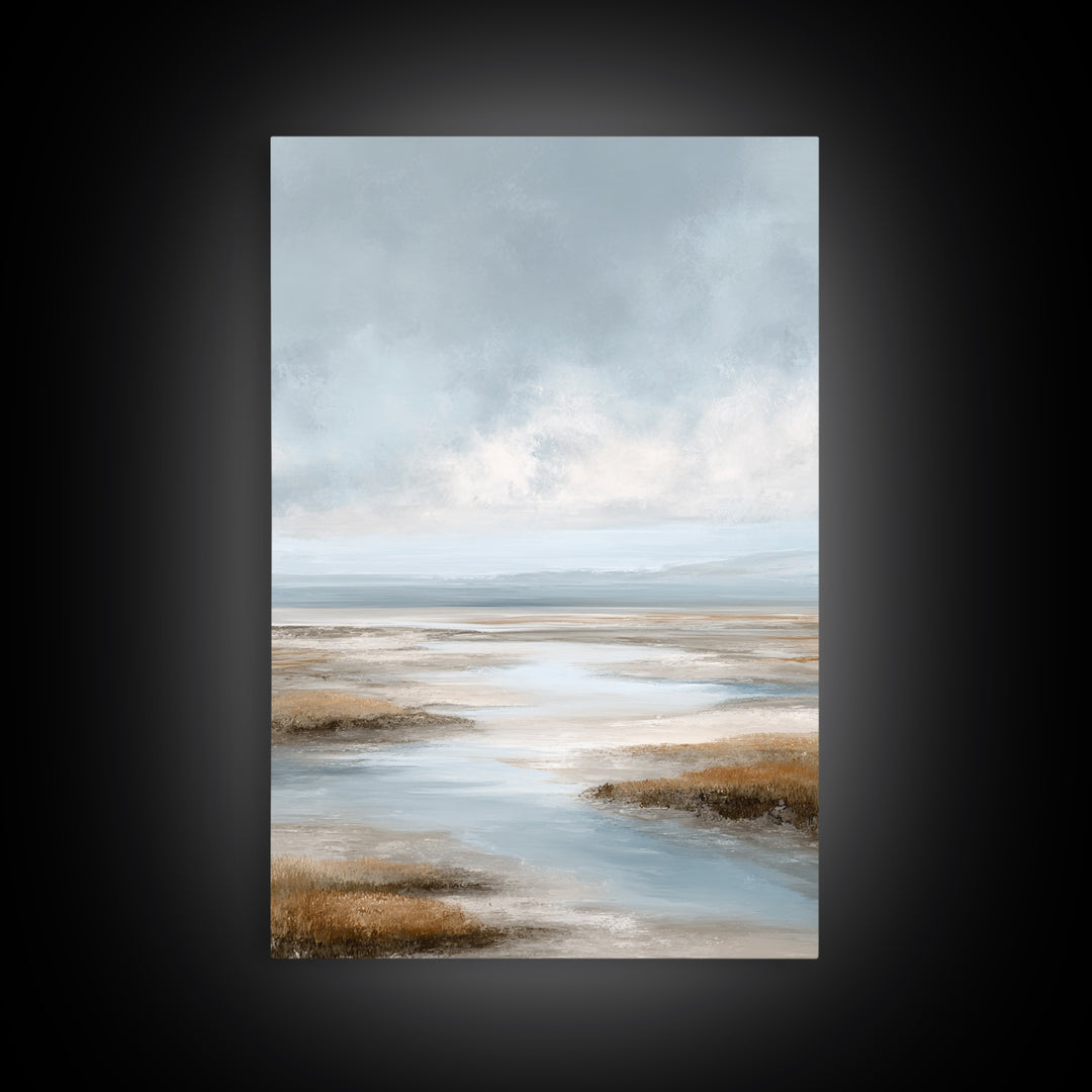 Quiet Coastal Dunes Canvas Print, Dental Office Art, Wall Decor, Office Decor, Fine Art, Calm, Contemporary Art, Wall Art, DOA-2x3-54