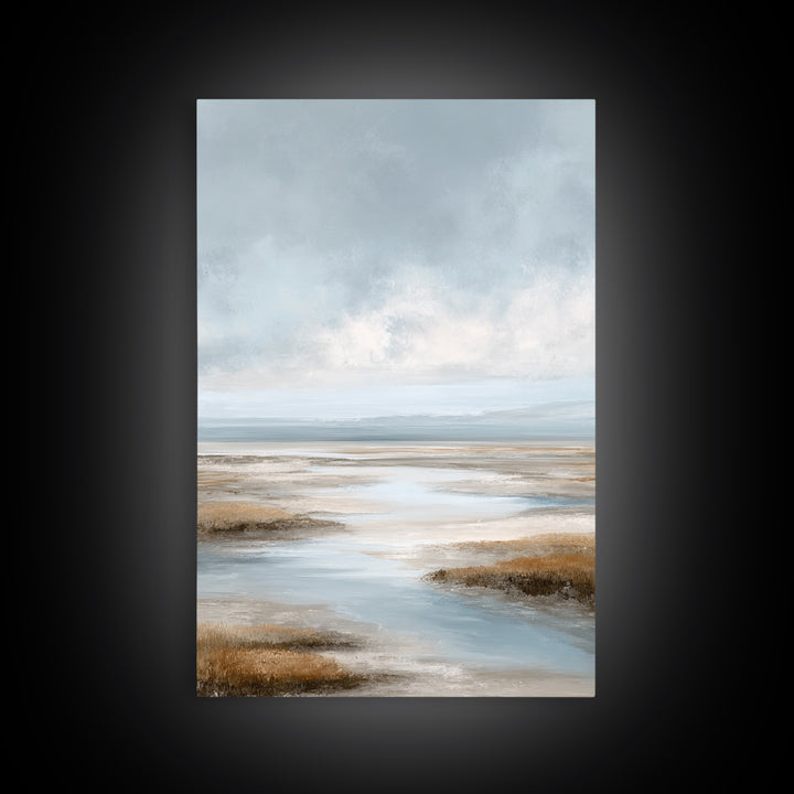 Quiet Coastal Dunes Canvas Print, Dental Office Art, Wall Decor, Office Decor, Fine Art, Calm, Contemporary Art, Wall Art, DOA-2x3-54