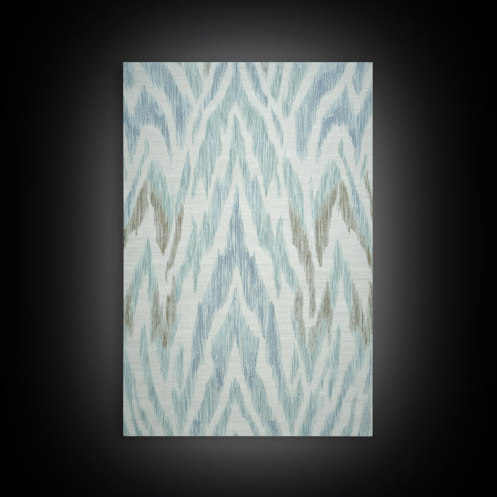 Abstract Water Ripple Pattern Framed Canvas Print, Dental Office Art, Room Decor, Office Decor, Abstract Art, Calm, DOA-2x3-93