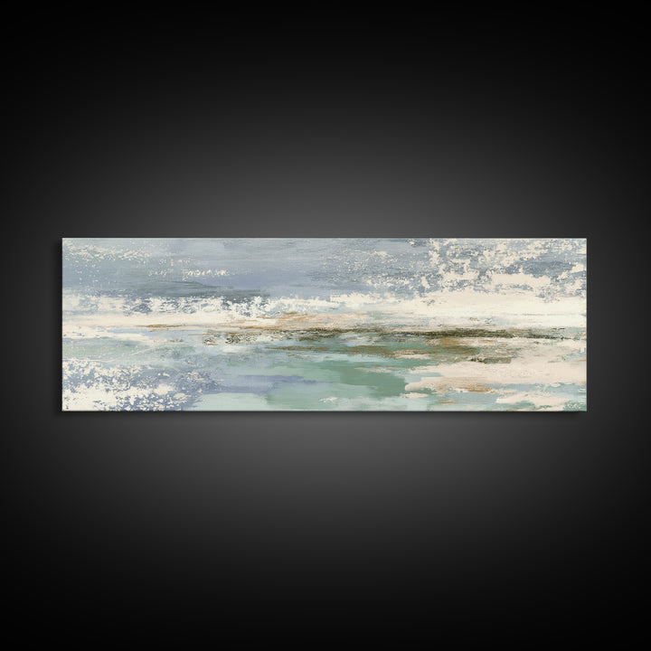 Minimal Smile Curve Abstract Canvas Print, Dental Office Art, Office Decor, Abstract Art, Calm, Medical Office Decor, DOA-3x1-21