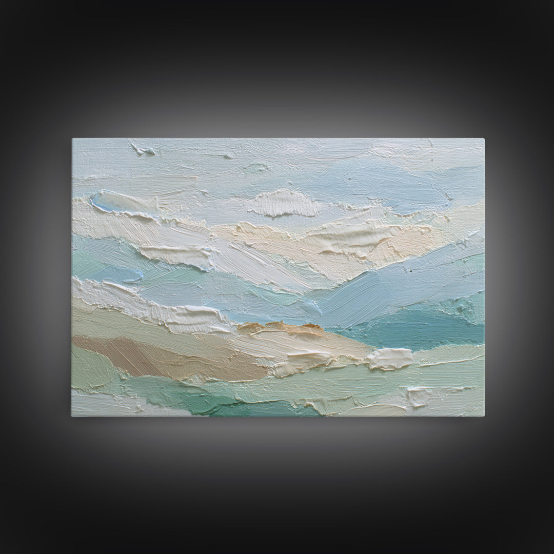 Gentle Mountain Landscape Canvas Print, Dental Office Art, Dental, Office Decor, Fine Art, Calm, Tooth Art, Dentistry Art, DOA-3x2-56