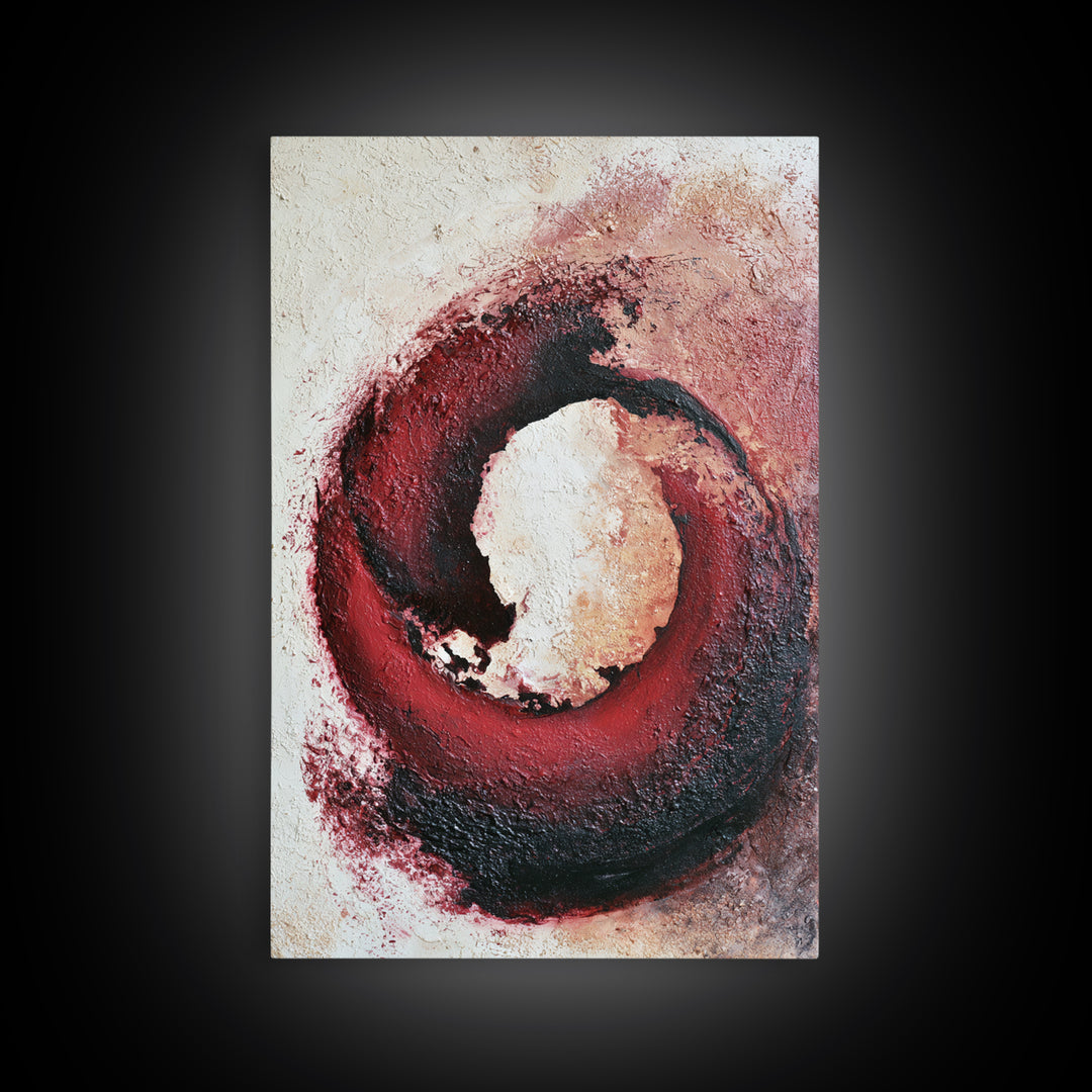 Abstract Red Wine Swirl Canvas Print, Dining Room Art, Boho Decor, Dining Room Decor, Fine Art, Dining, Printable Wall Art, DRA-2x3-50