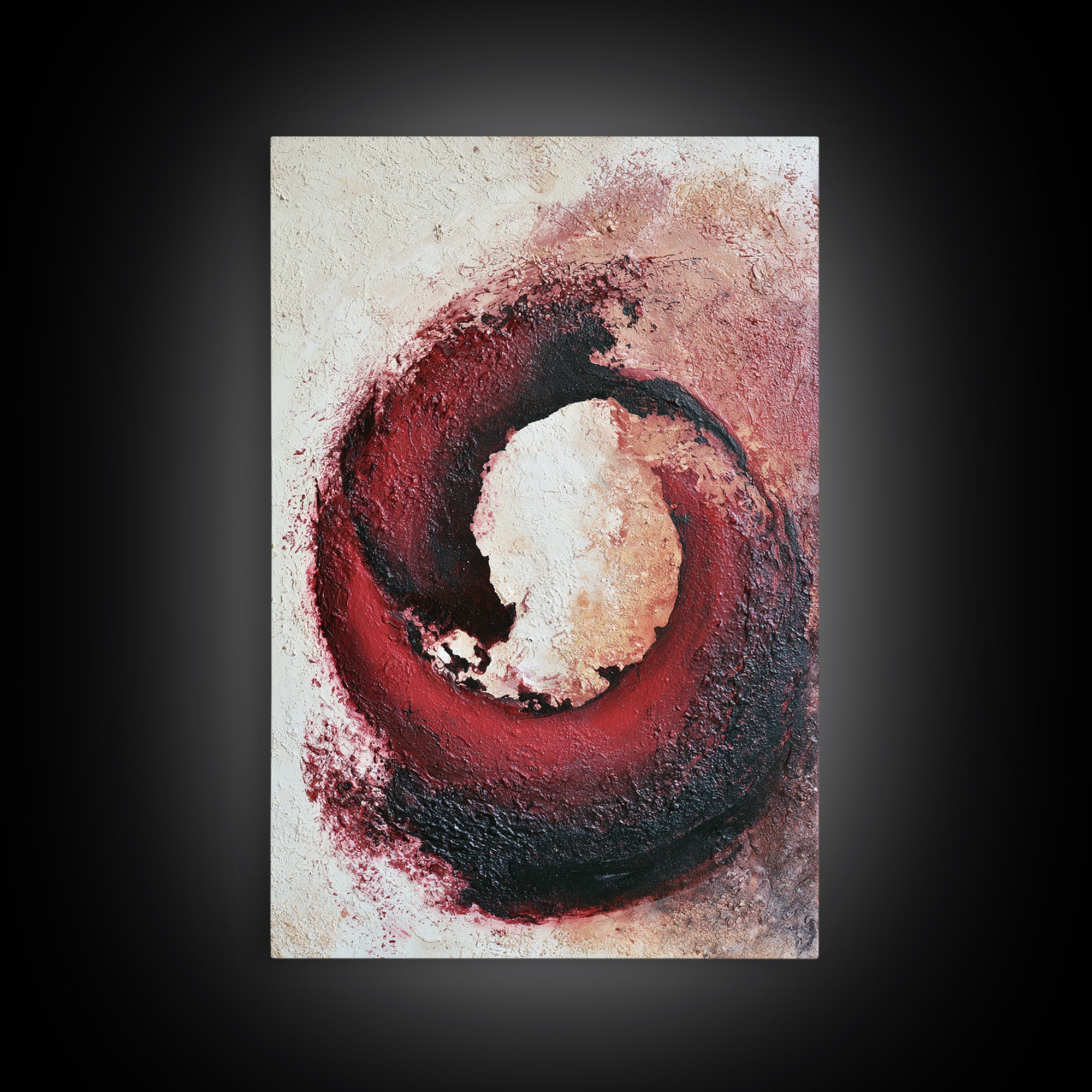 Abstract Red Wine Swirl Canvas Print, Dining Room Art, Boho Decor, Dining Room Decor, Fine Art, Dining, Printable Wall Art, DRA-2x3-50