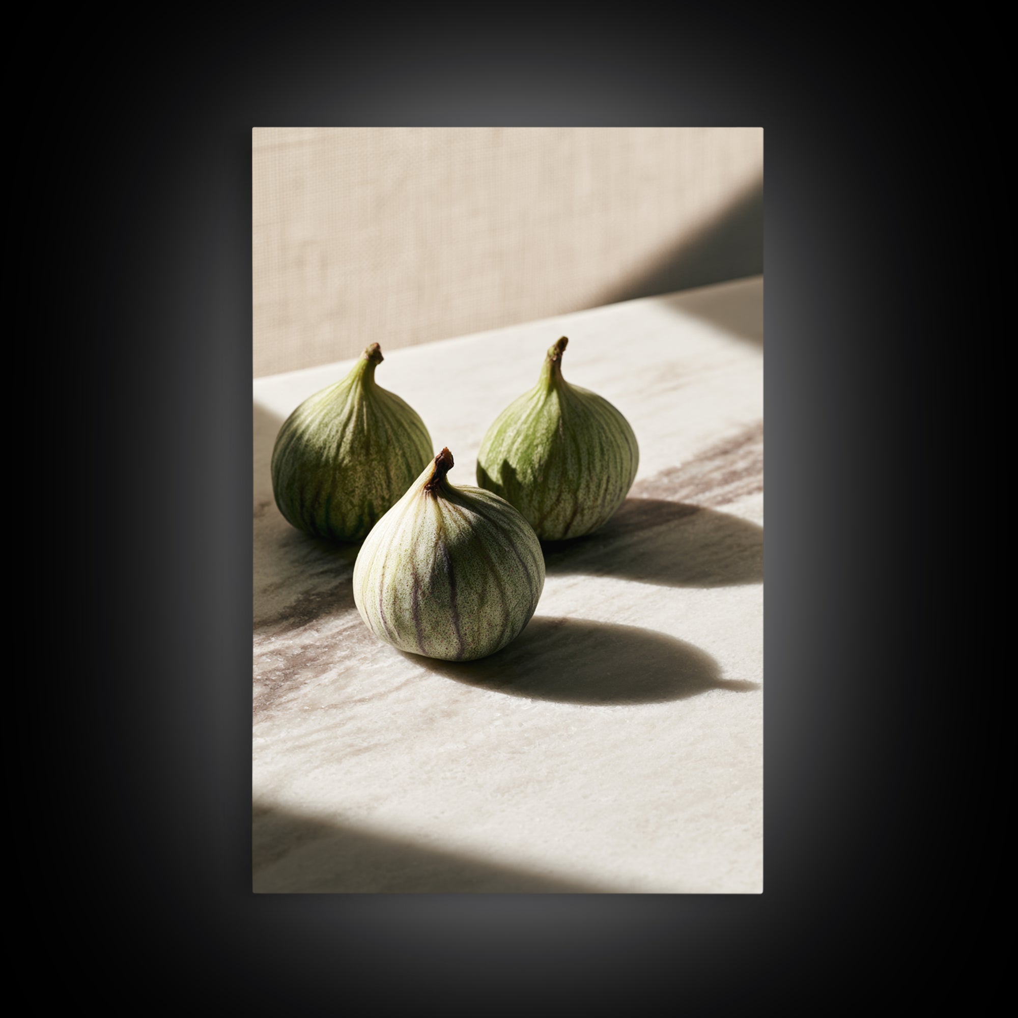 Figs on Marble Canvas Print, Dining Room Art, Statement Artwork, Dining Room Decor, Fine Art, Dining, Printable Wall Art, DRA-2x3-79