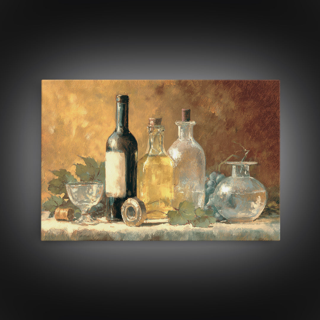 Mediterranean Olive Branch and Citrus Arrangement Canvas Print, Dining Room Art, Printable Wall Art, Dining Room Decor, Dining, DRA-3x2-16