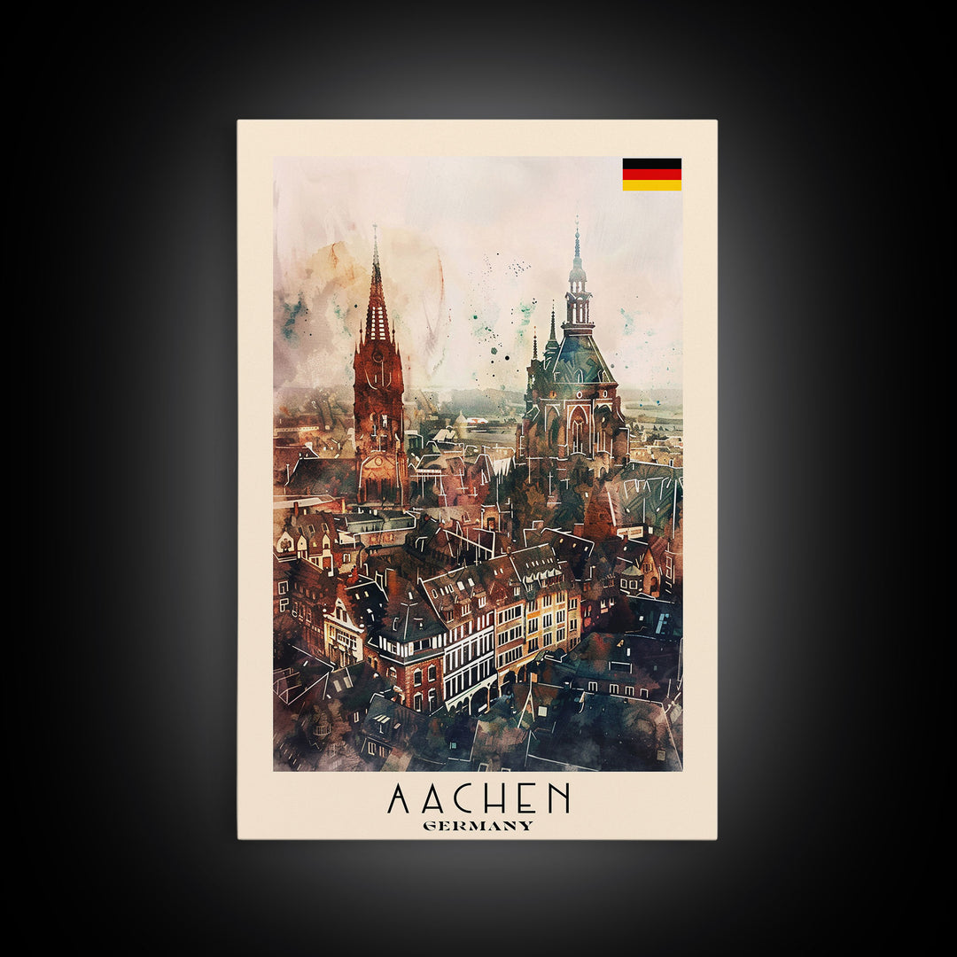 Charming Čačak Serbia Village Scene, Framed Canvas Print, Ideal for Bedroom Art, Farmhouse Style, Home Decor Wall Art