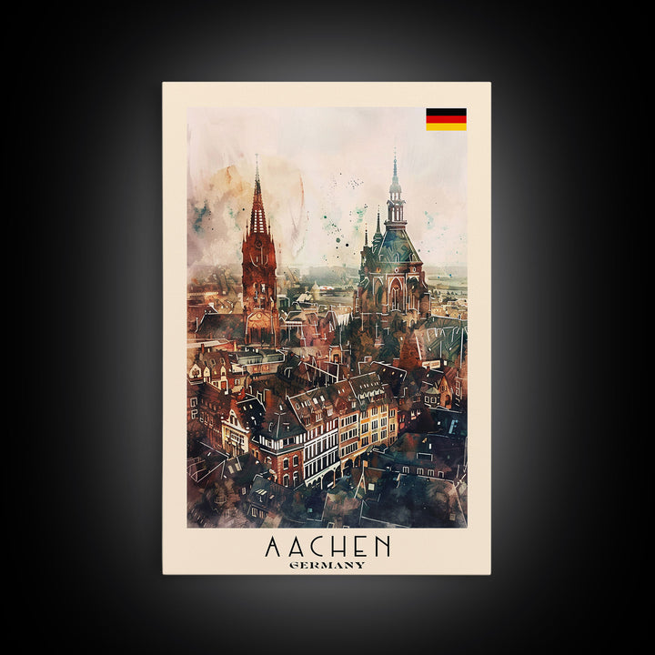 Charming Čačak Serbia Village Scene, Framed Canvas Print, Ideal for Bedroom Art, Farmhouse Style, Home Decor Wall Art