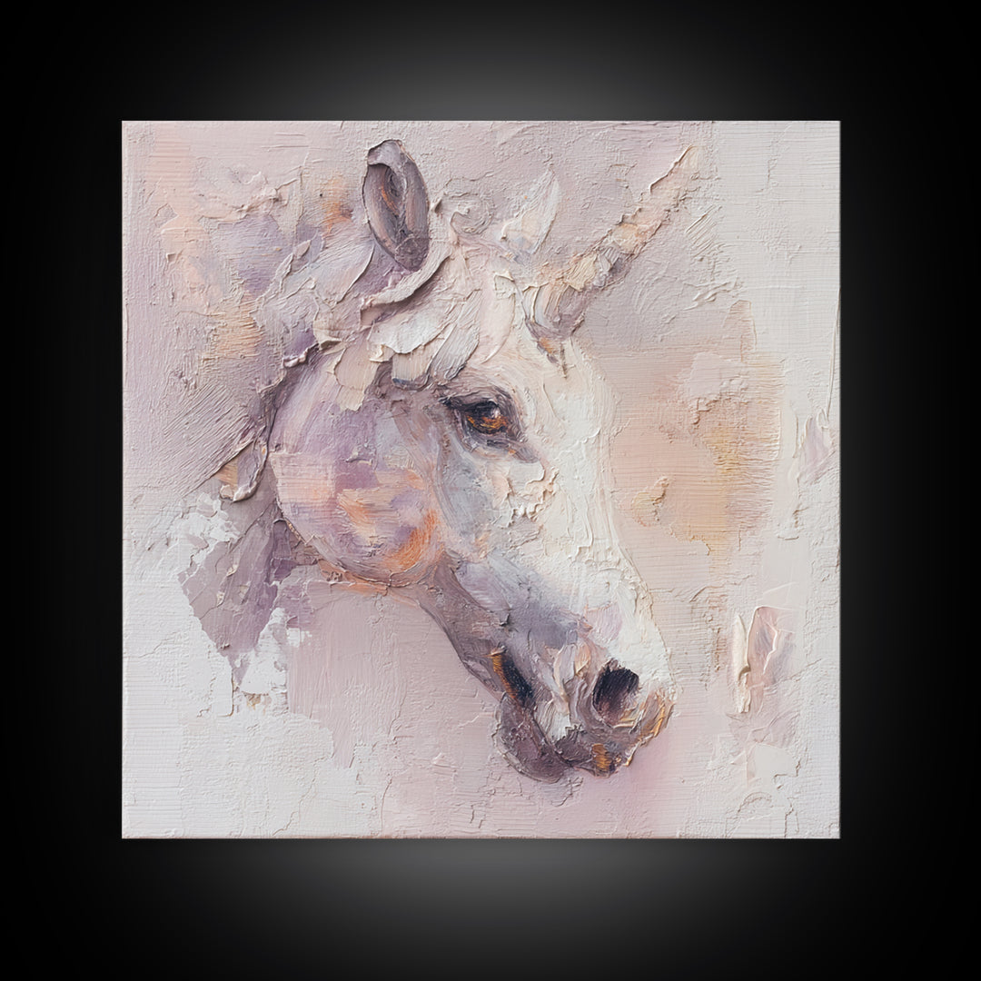 Griffin Perched on a Castle Wall Canvas Print, Fantasy Art, Neutral Decor, Living Room Decor, Oil Painting, Mythic, Wall Art, FAN-1x1-82