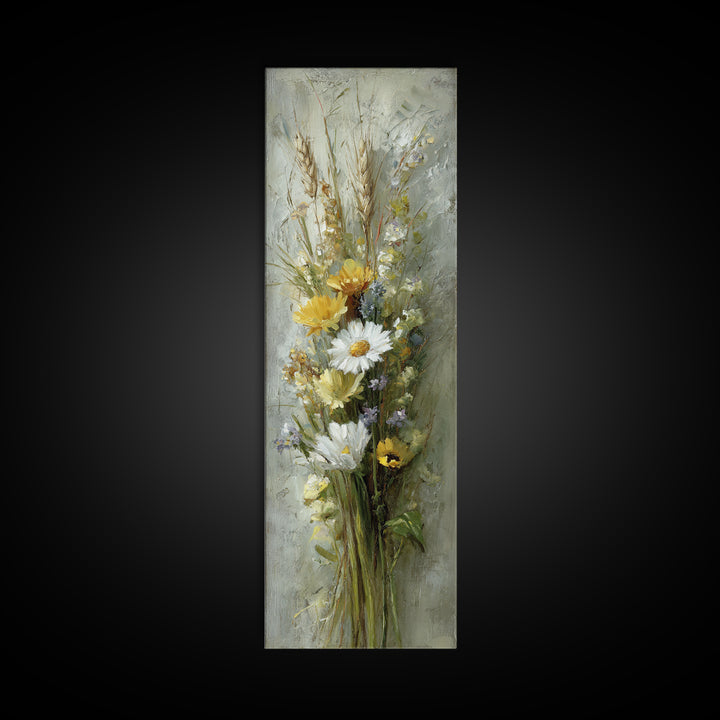 Fresh Bread Honey and Butter Still Life Canvas Print, Farmhouse Art, Art, Farmhouse Decor, Abstract Art, Harvest, FAR-1x3-60