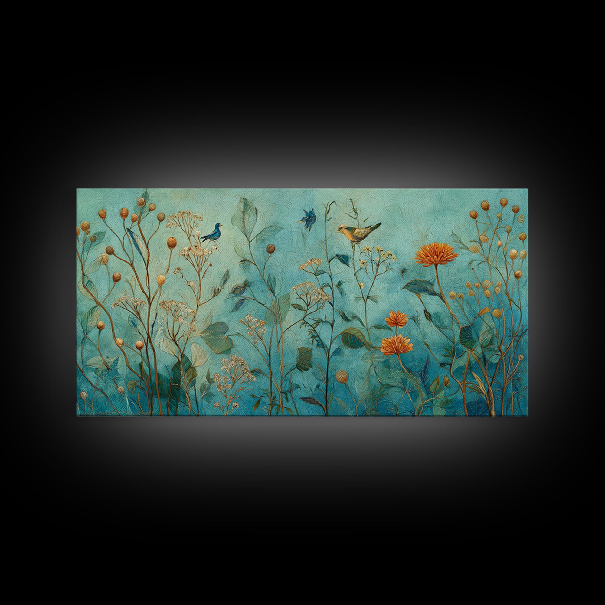 Sunflowers in a Galvanized Metal Bucket Canvas Print, Farmhouse Art, Printable Art, Farmhouse Decor, Watercolor Art, Harvest, FAR-2x1-47
