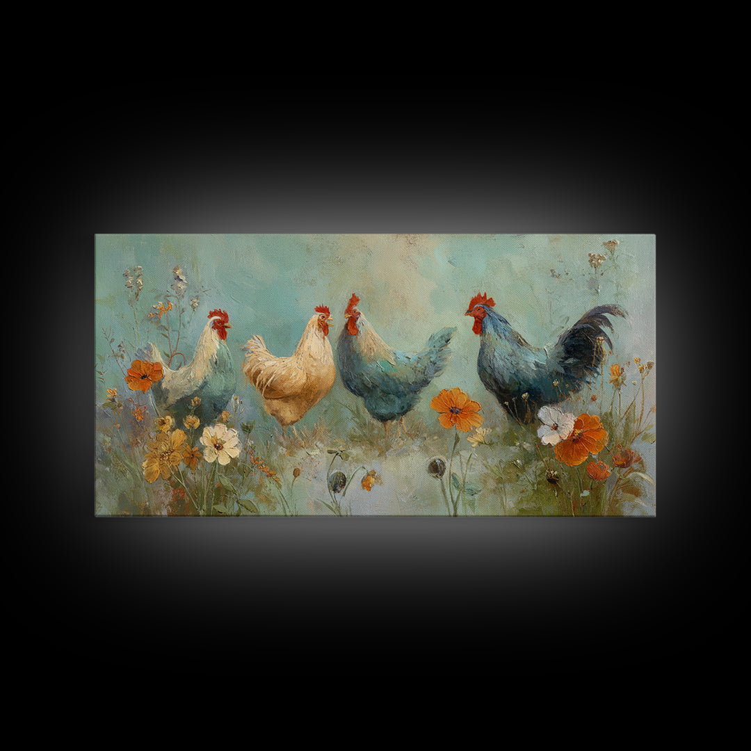 Farm Dog Lying Beside Weathered Boots Canvas Print, Farmhouse Art, Printable Wall Art, Farmhouse Decor, Oil Painting, Harvest, FAR-2x1-77