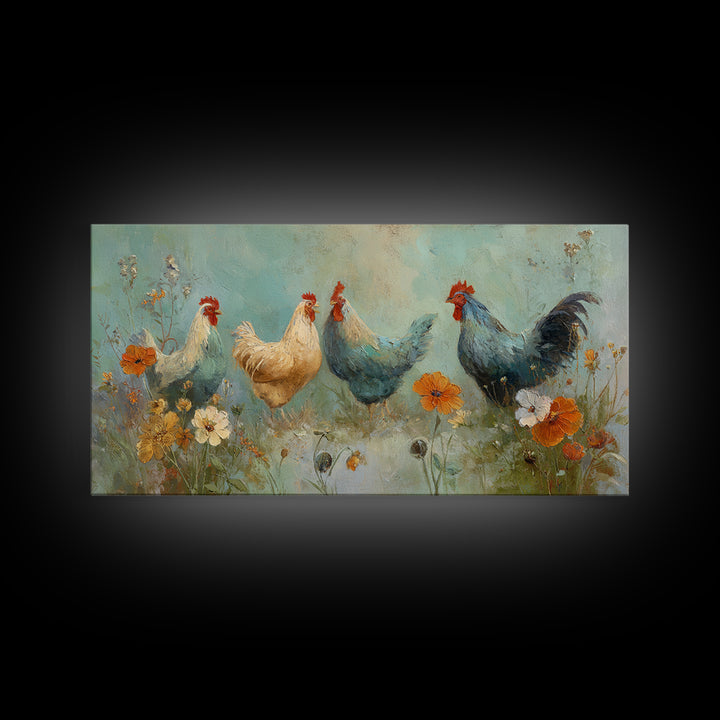 Farm Dog Lying Beside Weathered Boots Canvas Print, Farmhouse Art, Printable Wall Art, Farmhouse Decor, Oil Painting, Harvest, FAR-2x1-77
