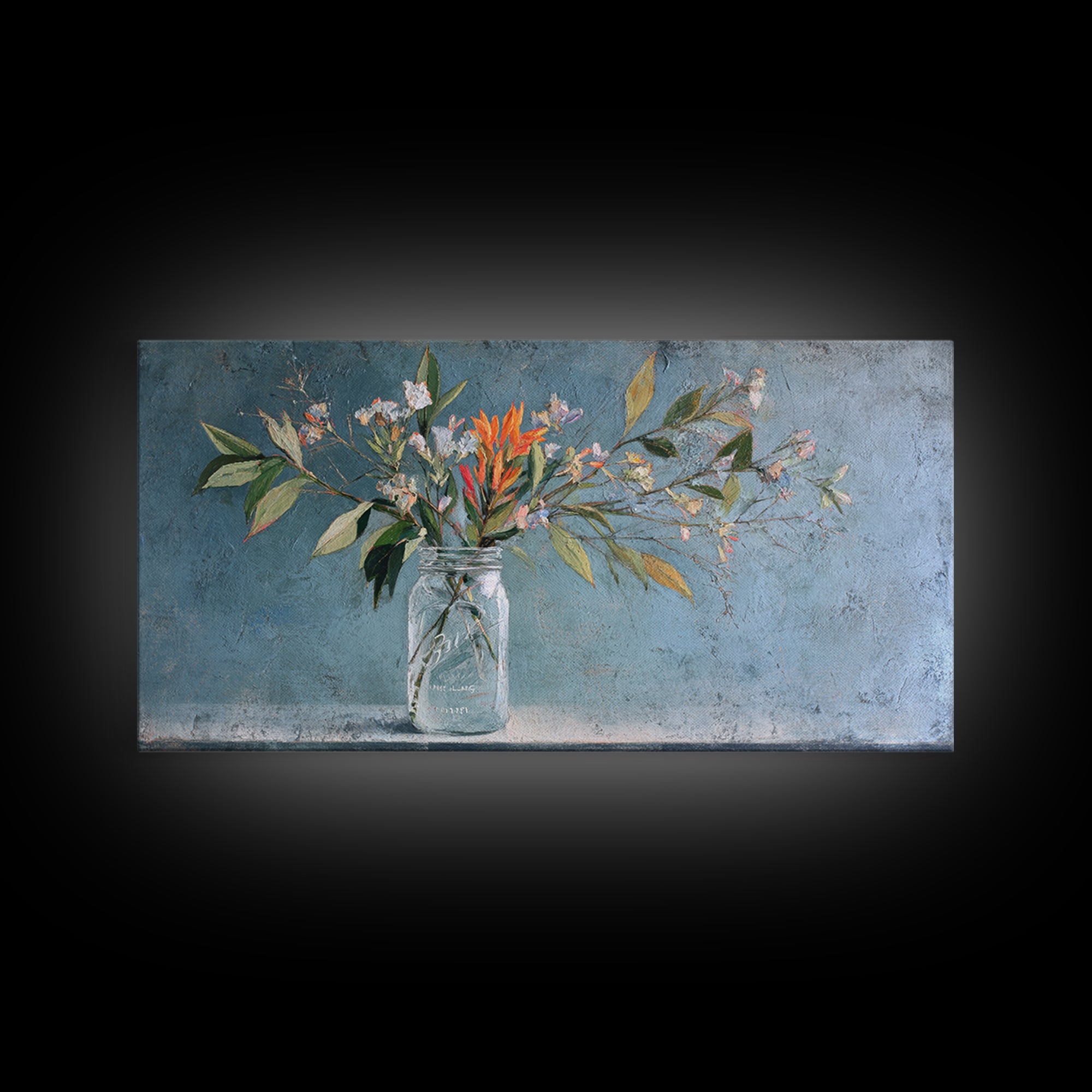 Rustic Pear Still Life on Plank Wood Framed Canvas Print, Farmhouse Art, Farmhouse Wall Decor, Farmhouse Decor, Harvest, FAR-2x1-87