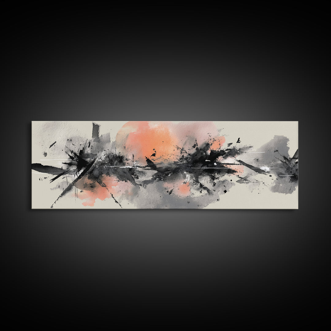 Sprinter Start Position Canvas Print, Fitness Studio Art, Yoga Wall Art, Gym Decor, Fine Art, Motion, Dance Studio Decor, FSA-3x1-54