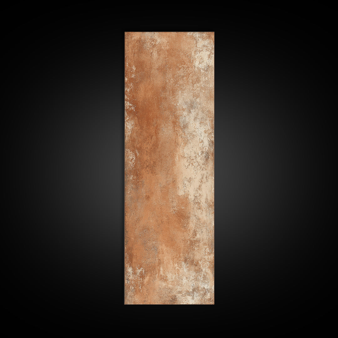Warm Terracotta Shapes Canvas Print, Guest Bedroom Art, Bedroom Wall Art, Bedroom Decor, Abstract Art, Guest, Neutral Decor, GBA-1x3-10