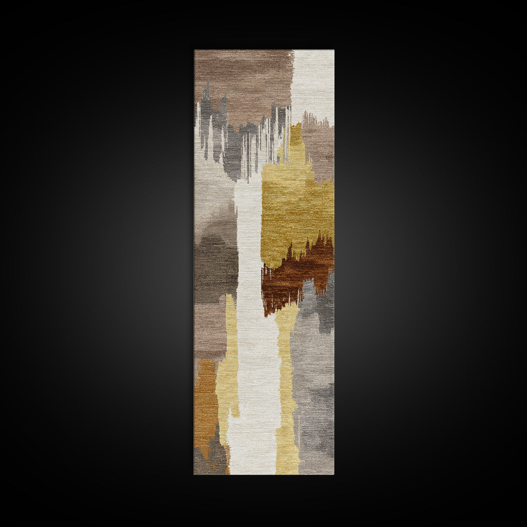 Abstract Woven Texture Canvas Print, Guest Bedroom Art, Above Bed Decor, Bedroom Decor, Abstract Art, Guest, Boho Decor, GBA-1x3-26
