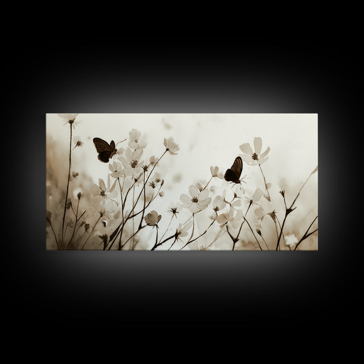 Olive Branch Still Life Framed Canvas Print, Guest Bedroom Art, Framed Wall Art, Bedroom Decor, Guest, Farmhouse Wall Decor, GBA-2x1-85