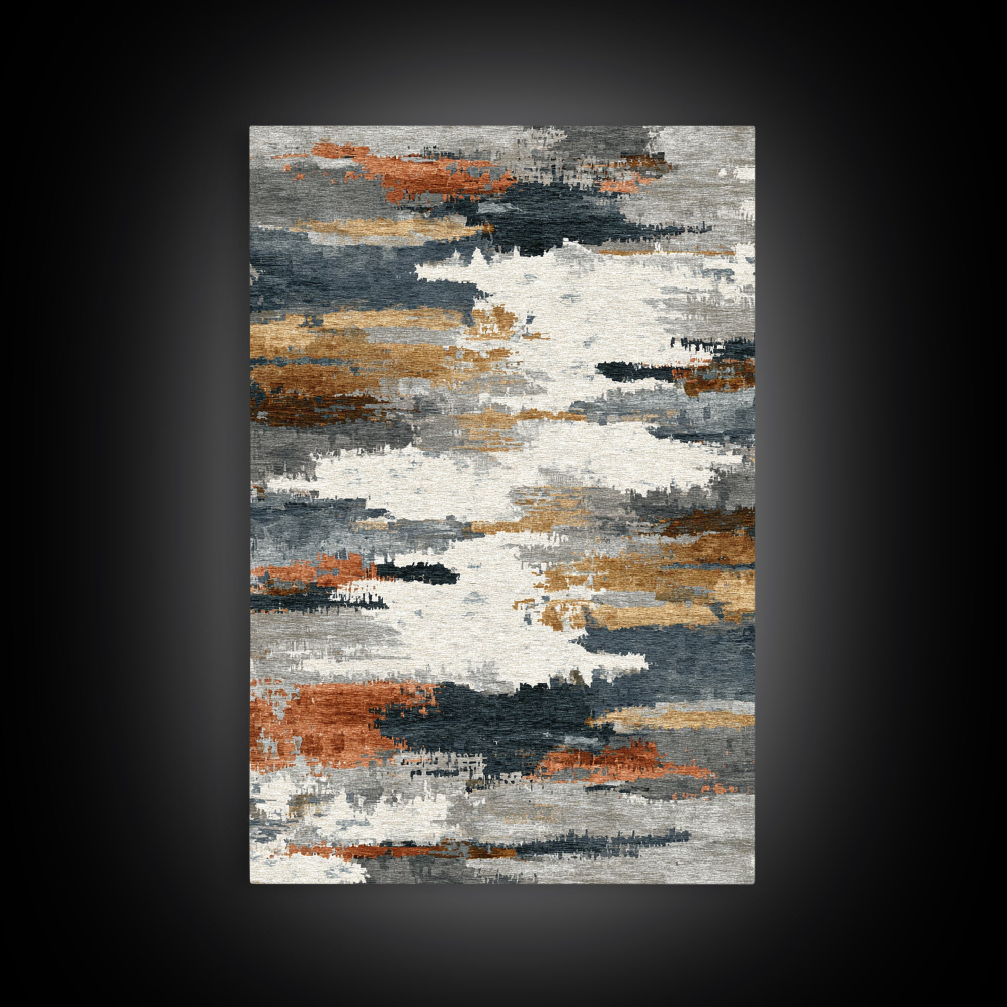 Abstract Woven Texture Canvas Print, Guest Bedroom Art, Poster, Bedroom Decor, Guest, Farmhouse Decor, Living Room Decor, GBA-2x3-70