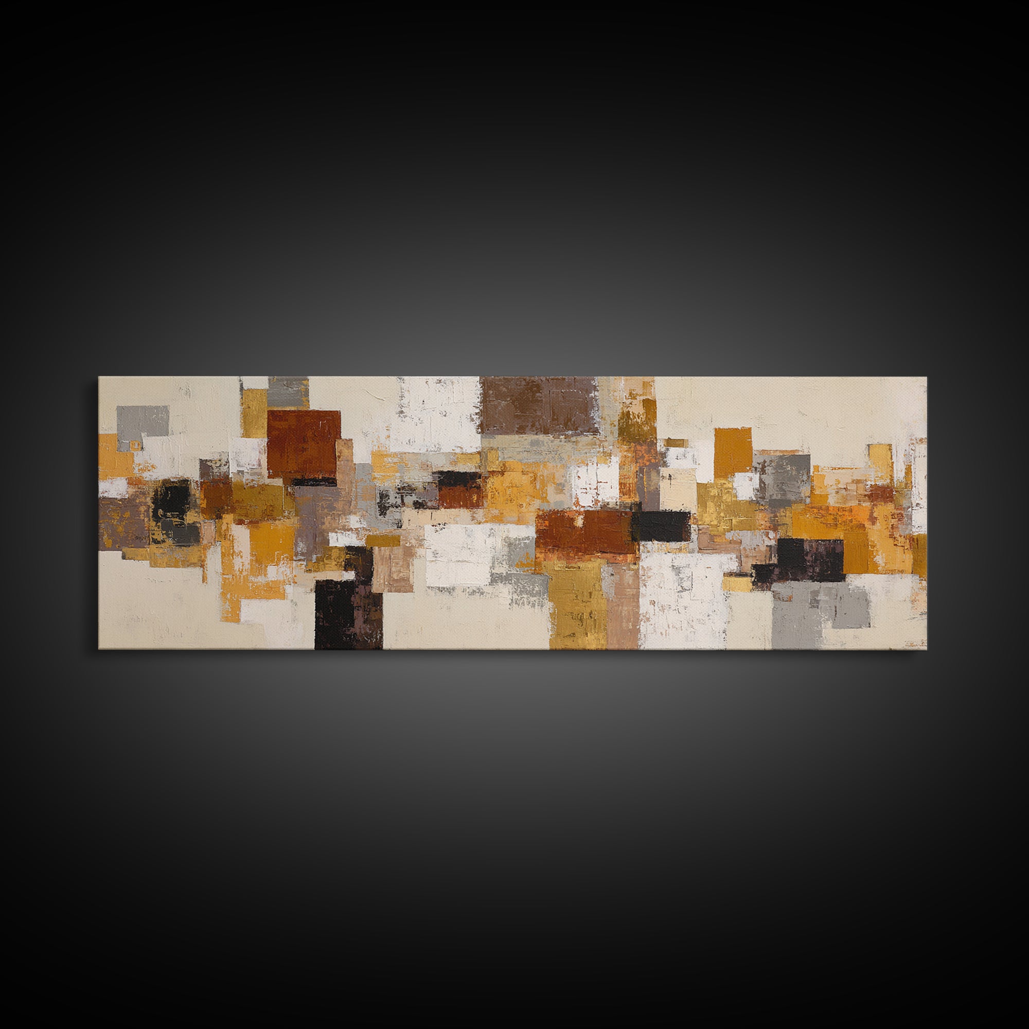 Abstract Woven Texture Canvas Print, Guest Bedroom Art, Poster, Bedroom Decor, Guest, Farmhouse Decor, Living Room Decor, GBA-3x1-78