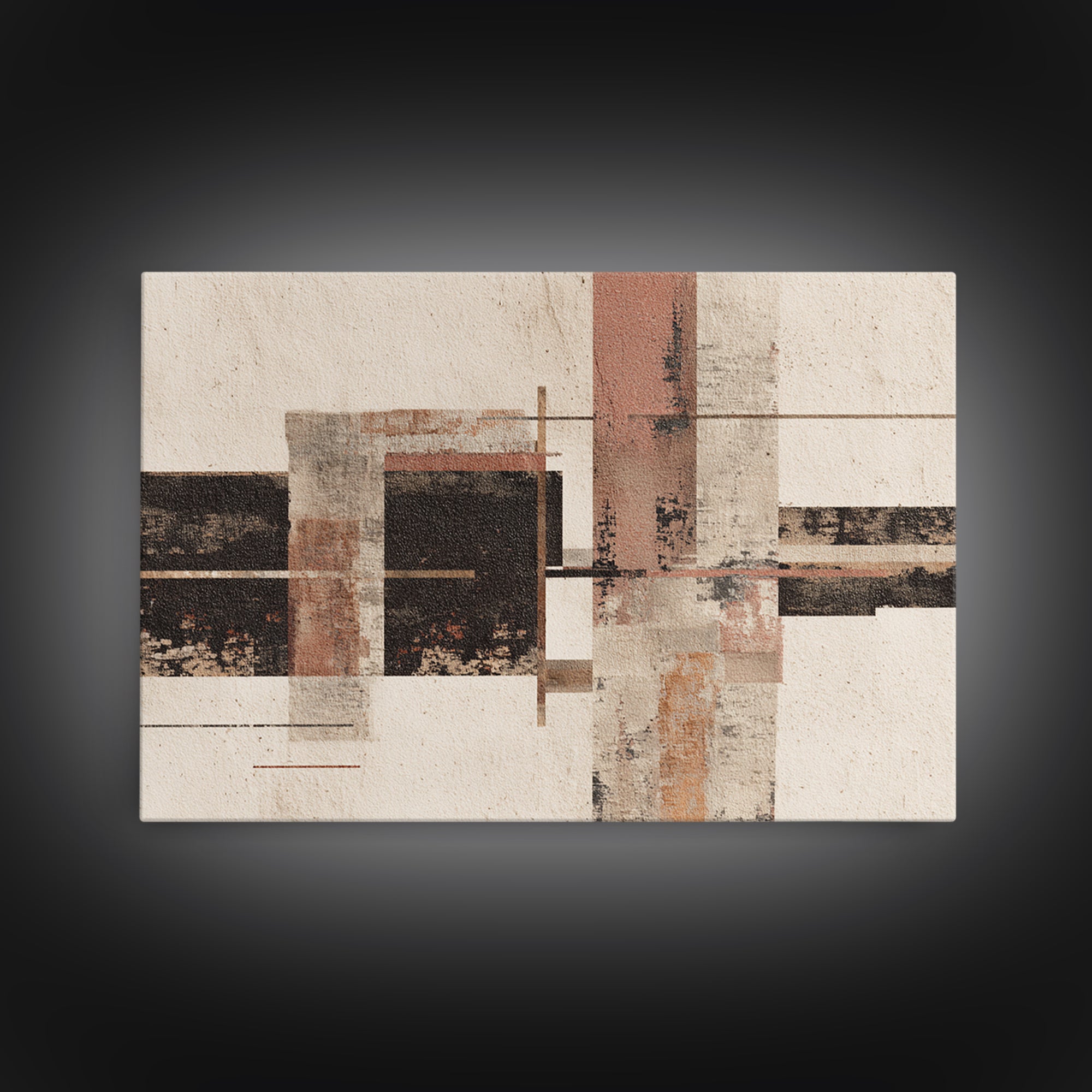 Abstract Woven Texture Framed Canvas Print, Guest Bedroom Art, Bedroom Wall Art, Bedroom Decor, Abstract Art, Guest, GBA-3x2-90