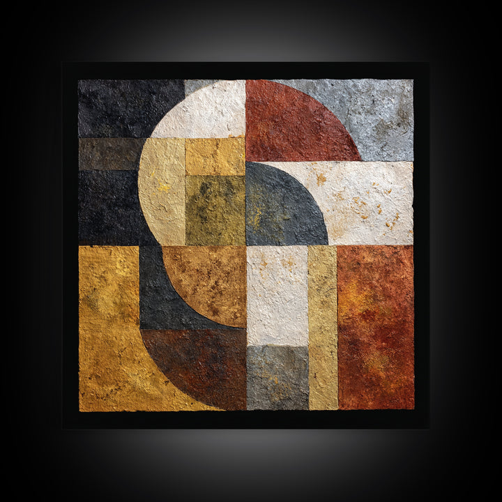Domino Tiles Arranged Framed Canvas Print, Game Room Art, Art Print, Game Room Decor, Abstract Art, Play, Canvas Art, GRA-1x1-40