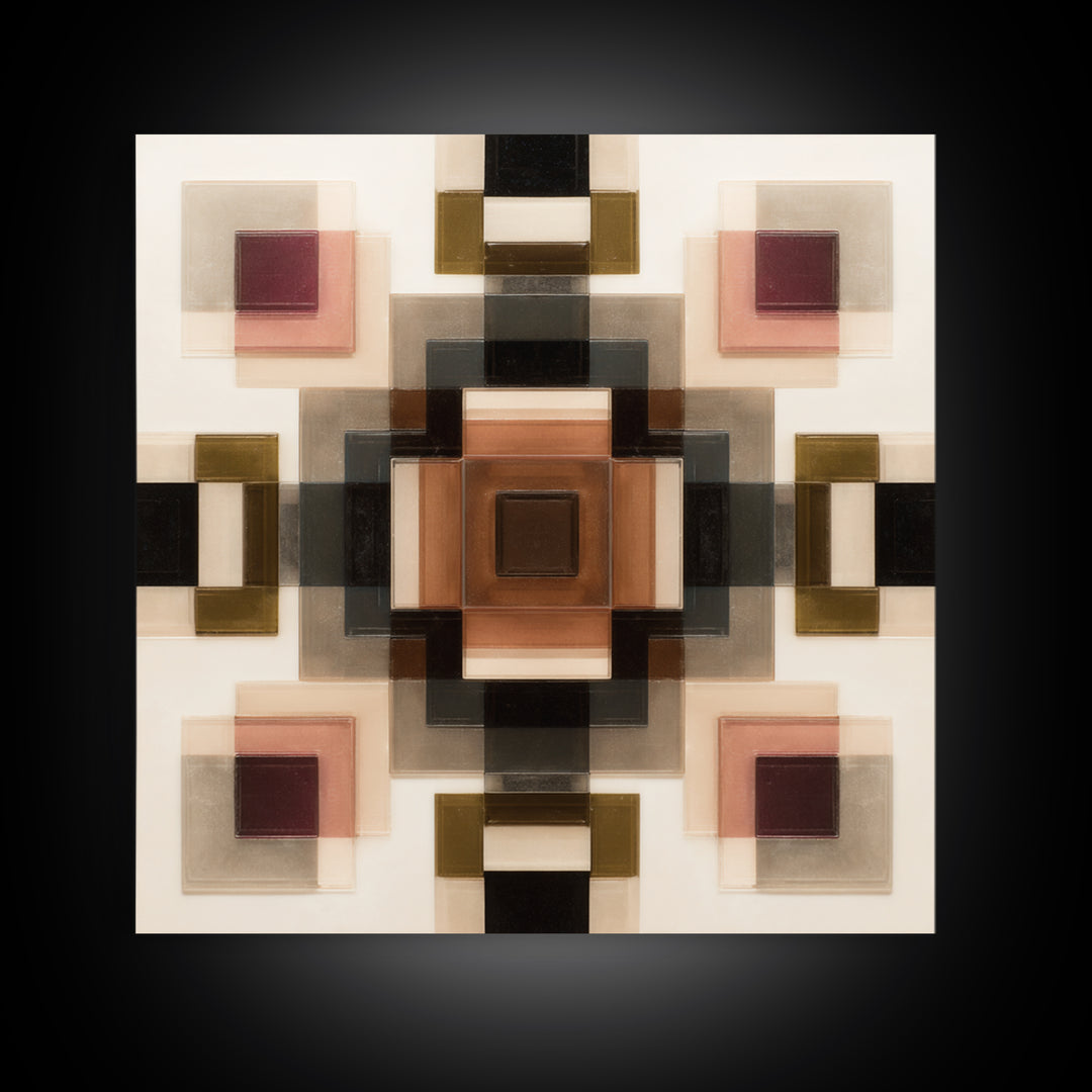 Domino Tiles Arranged Framed Canvas Print, Game Room Art, Trendy Wall Art, Game Room Decor, Abstract Art, Play, GRA-1x1-64