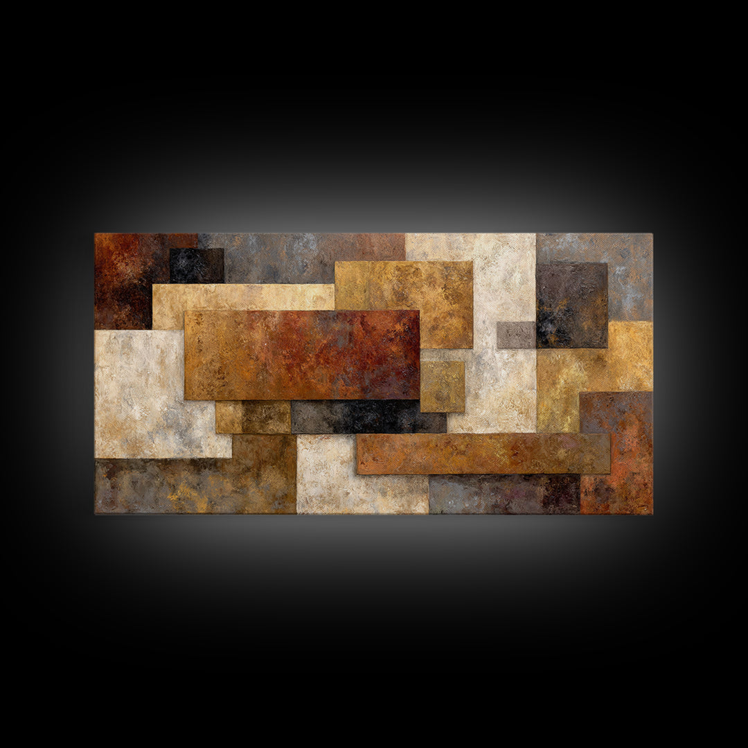 Domino Tiles Arranged Framed Canvas Print, Game Room Art, Art Print, Game Room Decor, Abstract Art, Play, Canvas Art, GRA-2x1-12