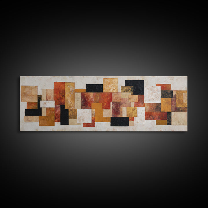 Domino Tiles Arranged Framed Canvas Print, Game Room Art, Textured Painting, Game Room Decor, Fine Art, Play, New Home Gift, GRA-3x1-56