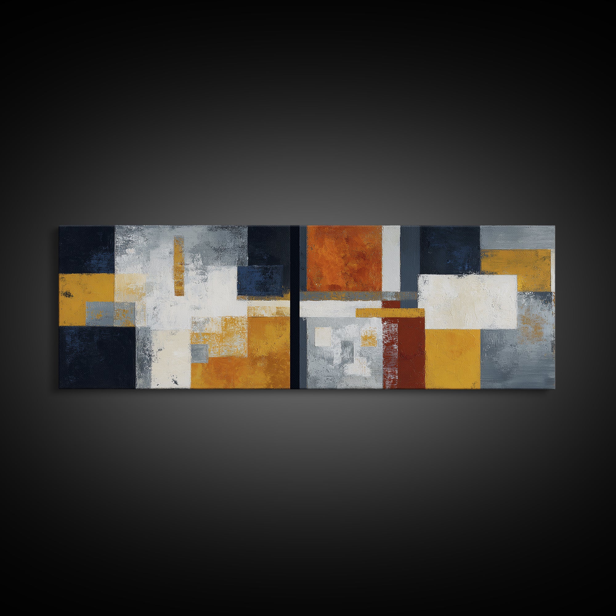 Scoreboard Numbers as Abstract Design Canvas Print, Game Room Art, Minimalist Decor, Game Room Decor, Fine Art, Play, GRA-3x1-88