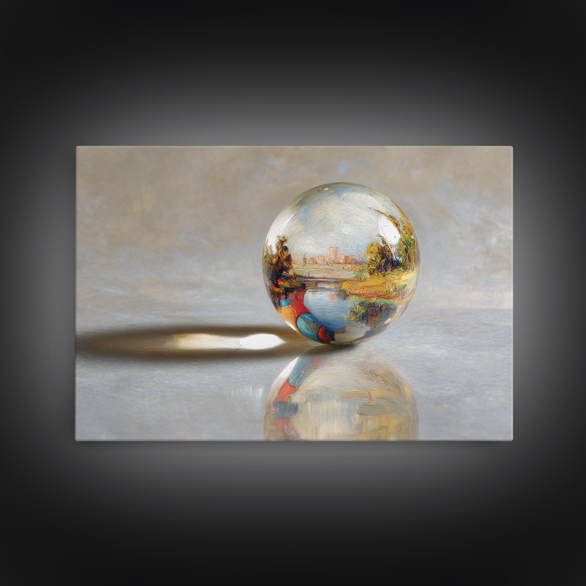Pinball Silver Ball Framed Canvas Print, Game Room Art, Masculine Wall Art, Game Room Decor, Abstract Art, Play, Gallery Decor, GRA-3x2-25