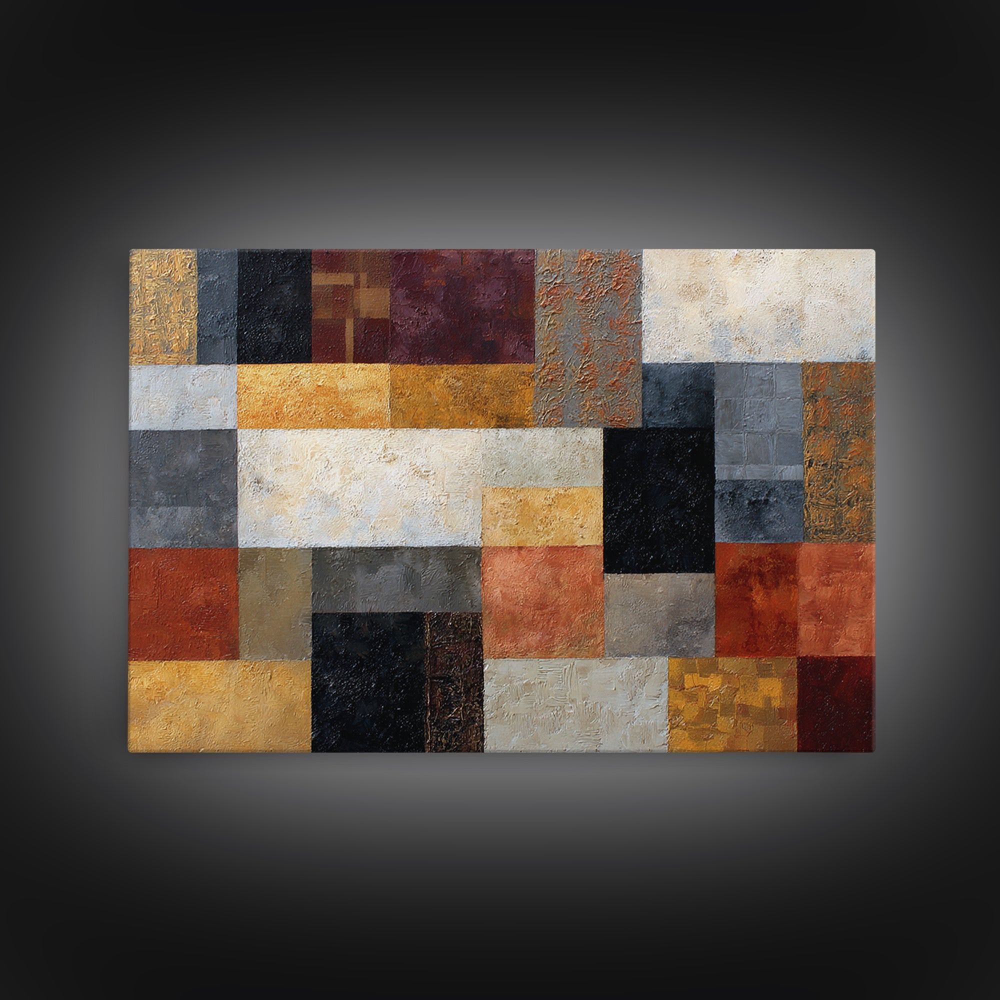 Domino Tiles Arranged Canvas Print, Game Room Art, Playroom Art, Game Room Decor, Abstract Art, Play, Modern Decor, GRA-3x2-44