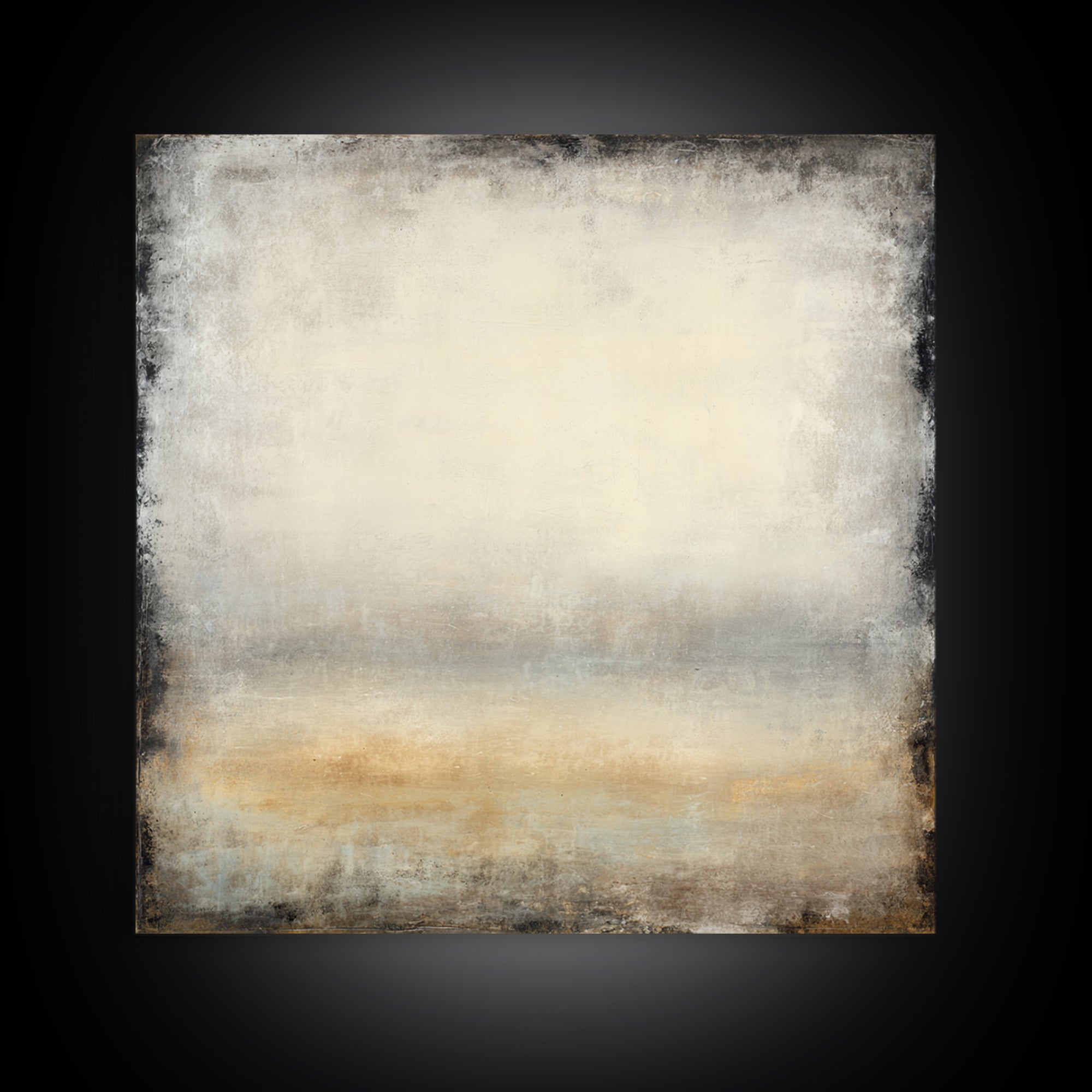 Sophisticated Neutral Abstract Framed Canvas Print, Hotel Art, Home Decor, Hotel Decor, Abstract Art, Boutique, Framed Art, HOT-1x1-73