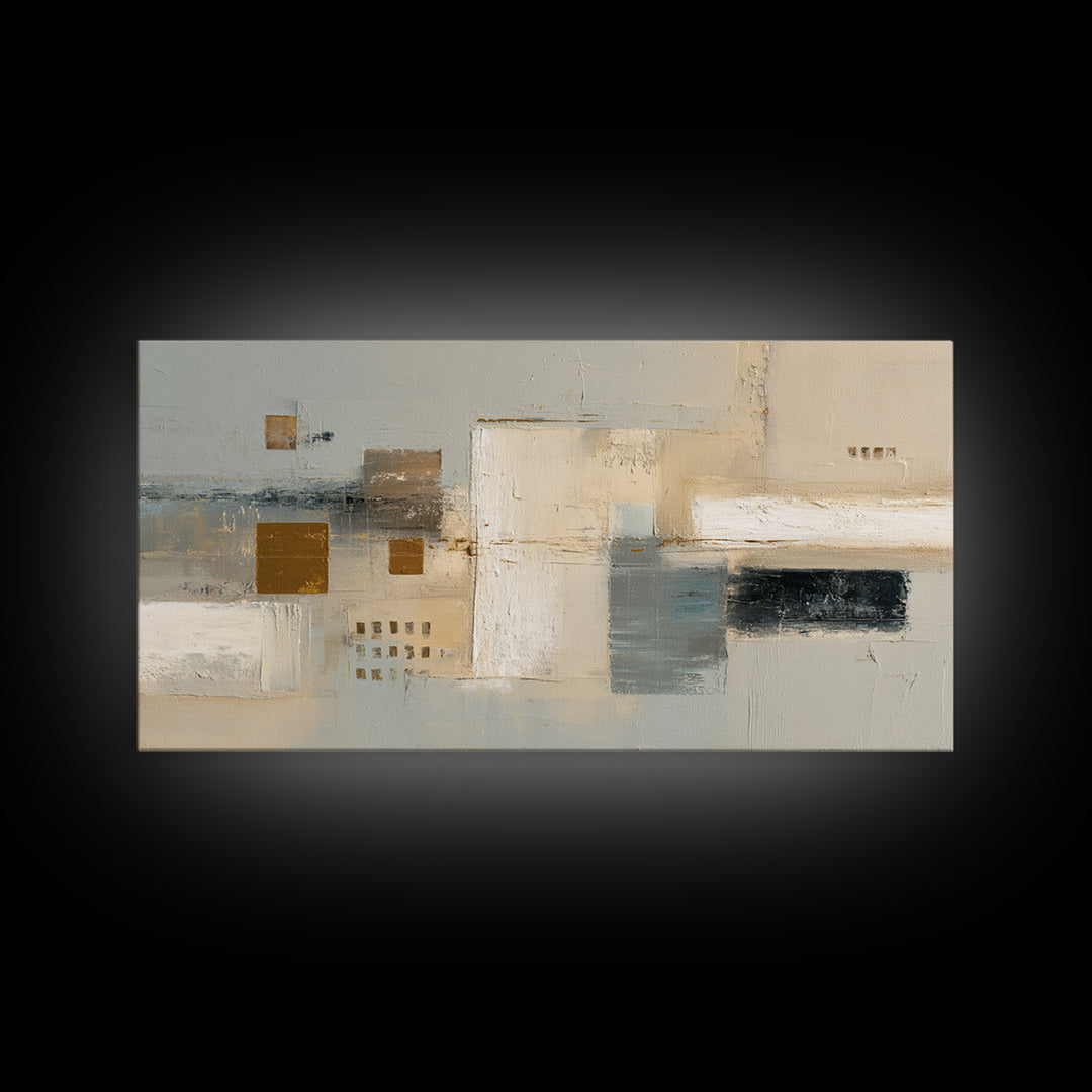 Minimal Architectural Arch Study Framed Canvas Print, Hotel Art, Minimalist Decor, Hotel Decor, Fine Art, Boutique, HOT-2x1-24