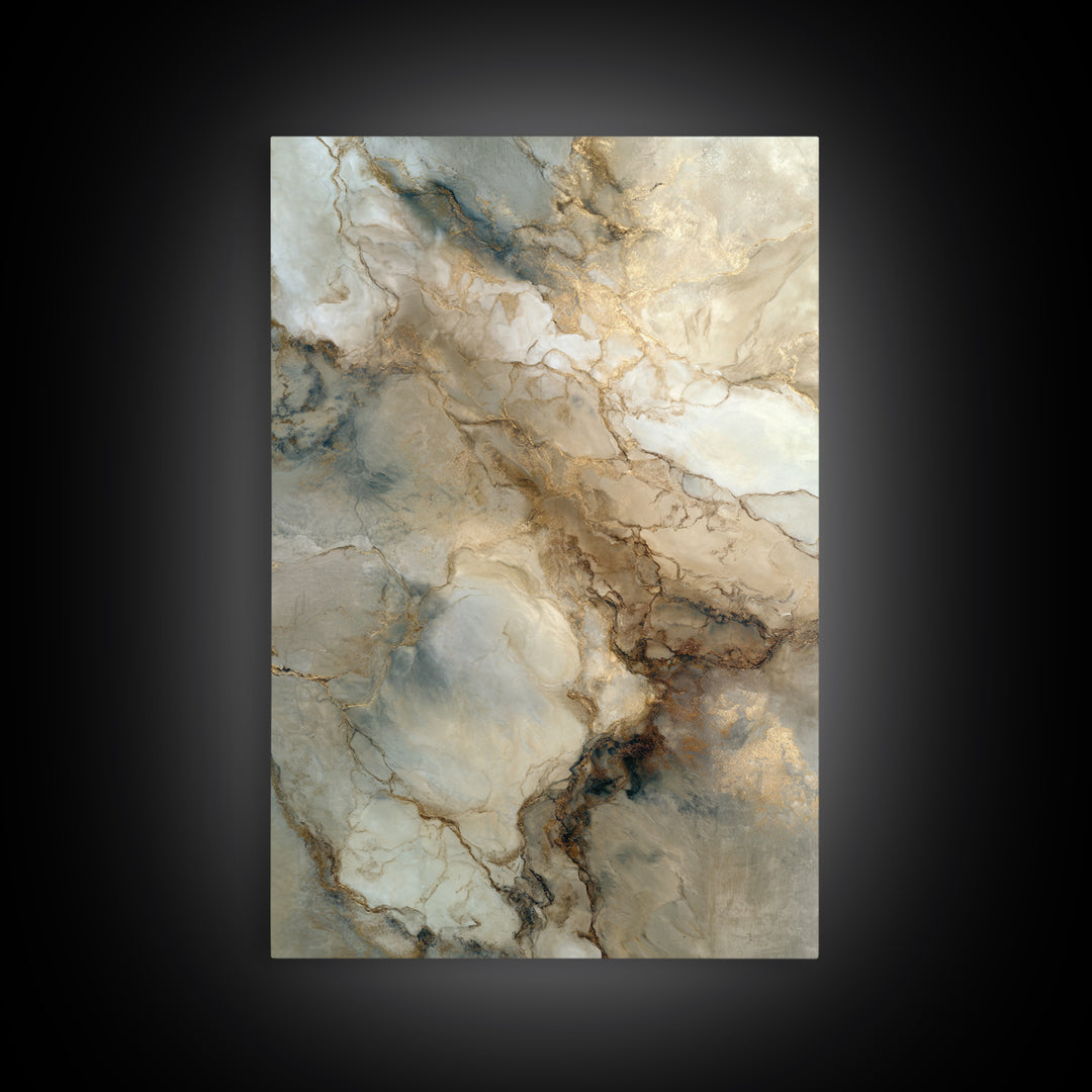 Abstract Marble Texture Framed Canvas Print, Hotel Art, Room Decor, Hotel Decor, Abstract Art, Boutique, Hazbin Hotel, HOT-2x3-3