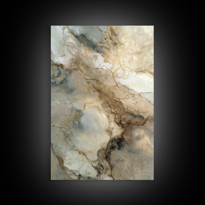 Abstract Marble Texture Framed Canvas Print, Hotel Art, Room Decor, Hotel Decor, Abstract Art, Boutique, Hazbin Hotel, HOT-2x3-3