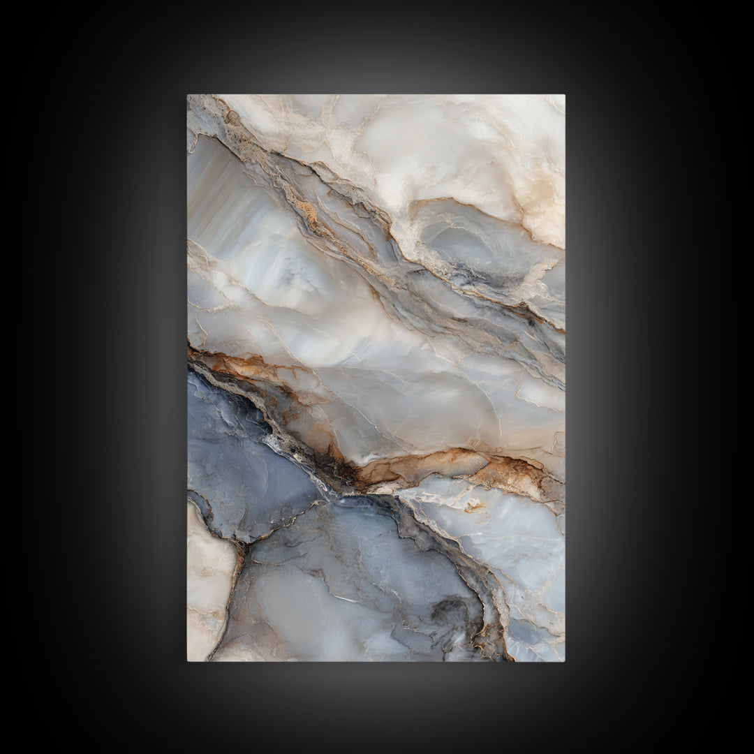 Abstract Marble Texture Framed Canvas Print, Hotel Art, Art Prints, Hotel Decor, Fine Art, Boutique, Modern Wall Art, HOT-2x3-51