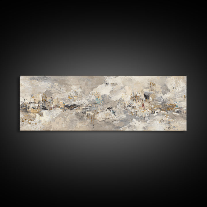 Abstract Marble Texture Canvas Print, Hotel Art, Mid Century Modern, Hotel Decor, Abstract Art, Boutique, Coastal Decor, HOT-3x1-83