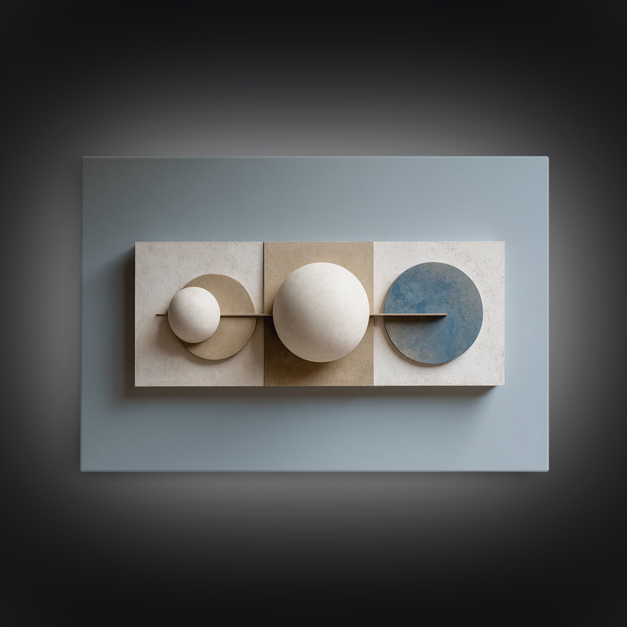 Minimal Sculpture Shapes Framed Canvas Print, Hotel Art, City Wall Art, Hotel Decor, Abstract Art, Boutique, Minimalist Decor, HOT-3x2-40