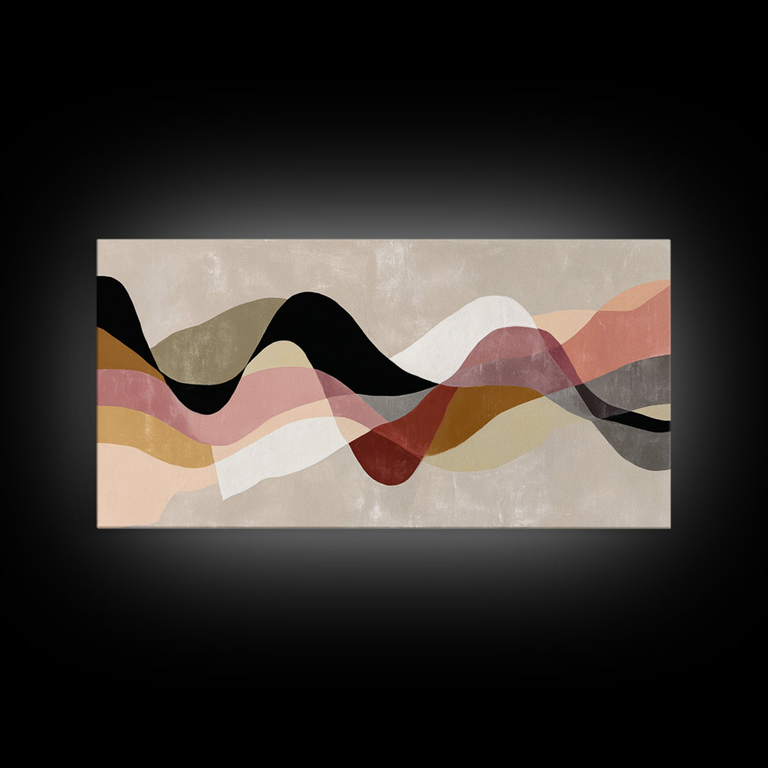 Monoline Cat Stretching Canvas Print, Line Art, Modern Wall Art, Living Room Decor, Abstract Art, Line, Bird Wall Art, LIN-2x1-74