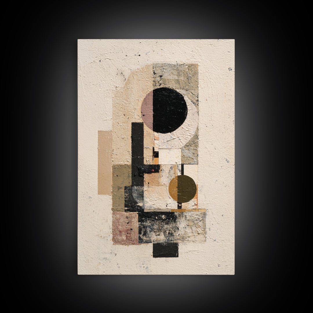 Minimal Eyes and Nose Composition Framed Canvas Print, Line Art, Digital Wall Art, Living Room Decor, Fine Art, Line, LIN-2x3-46