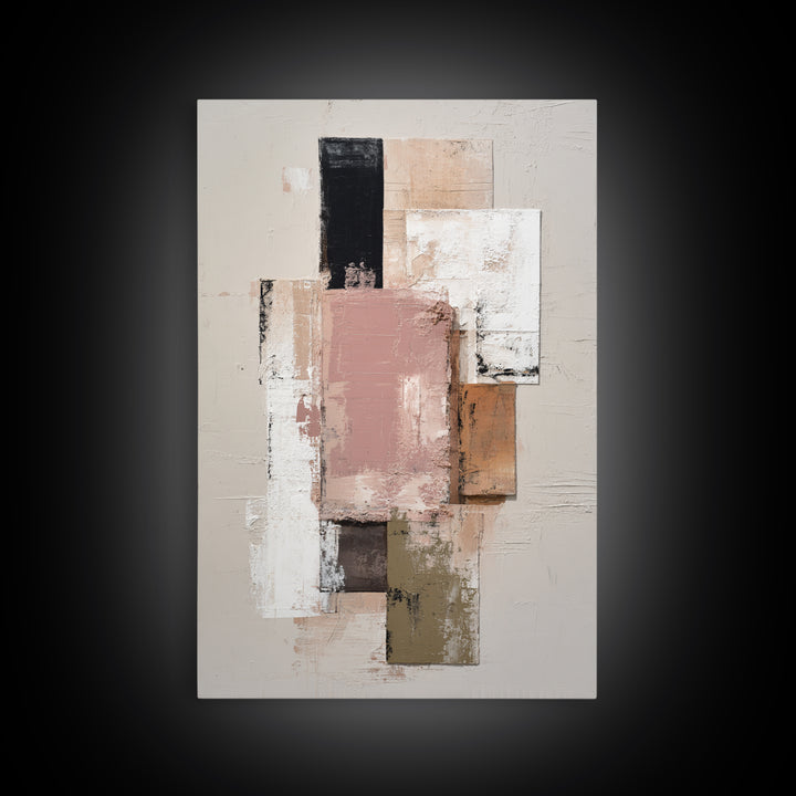 Minimal Nude Figure Canvas Print, Line Art, Gallery Wall Set, Living Room Decor, Fine Art, Line, Textured Painting, LIN-2x3-65