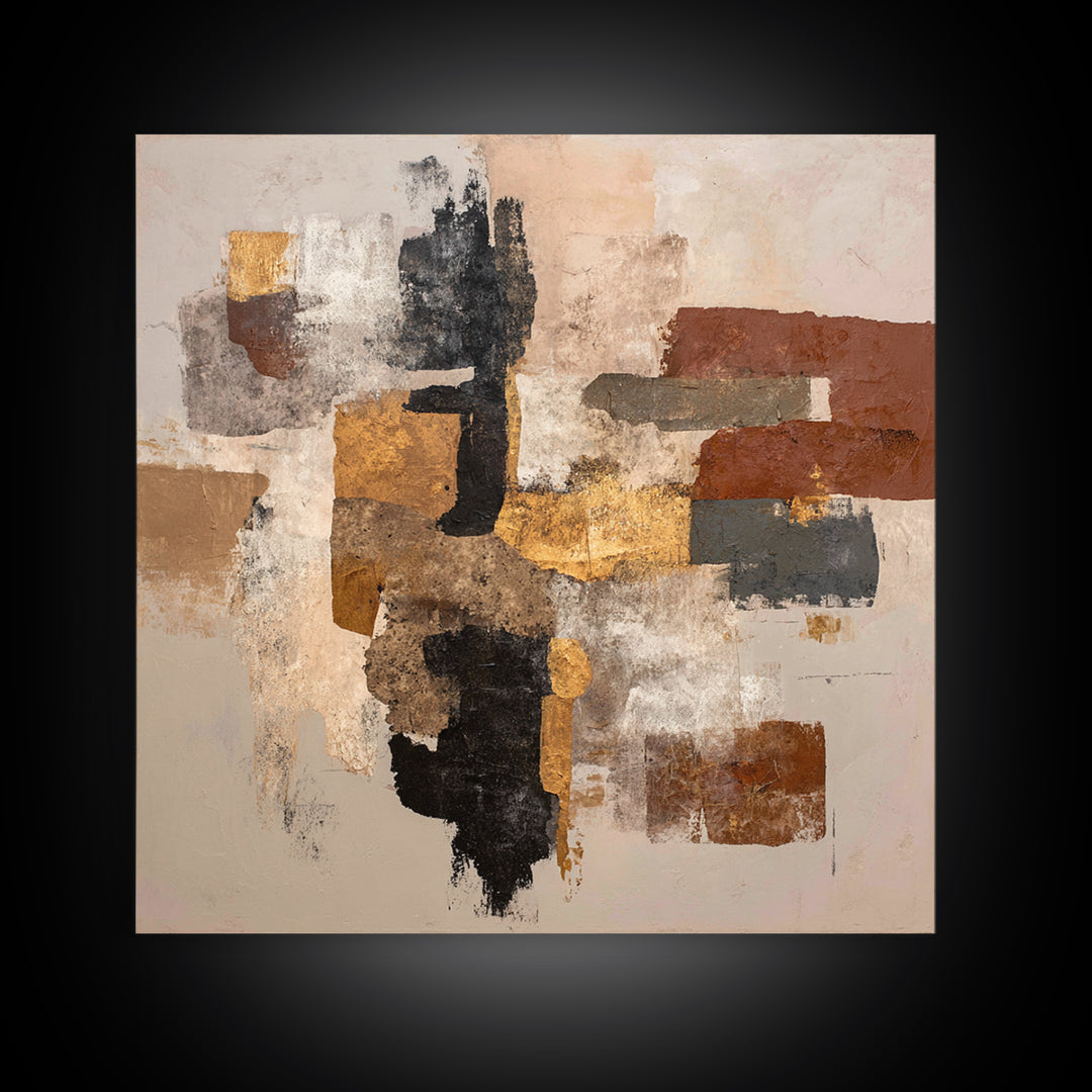 Large Statement Abstract Canvas Print, Living Room Art, Room Decor, Living Room Decor, Abstract Art, Living, Printable, LIR-1x1-25