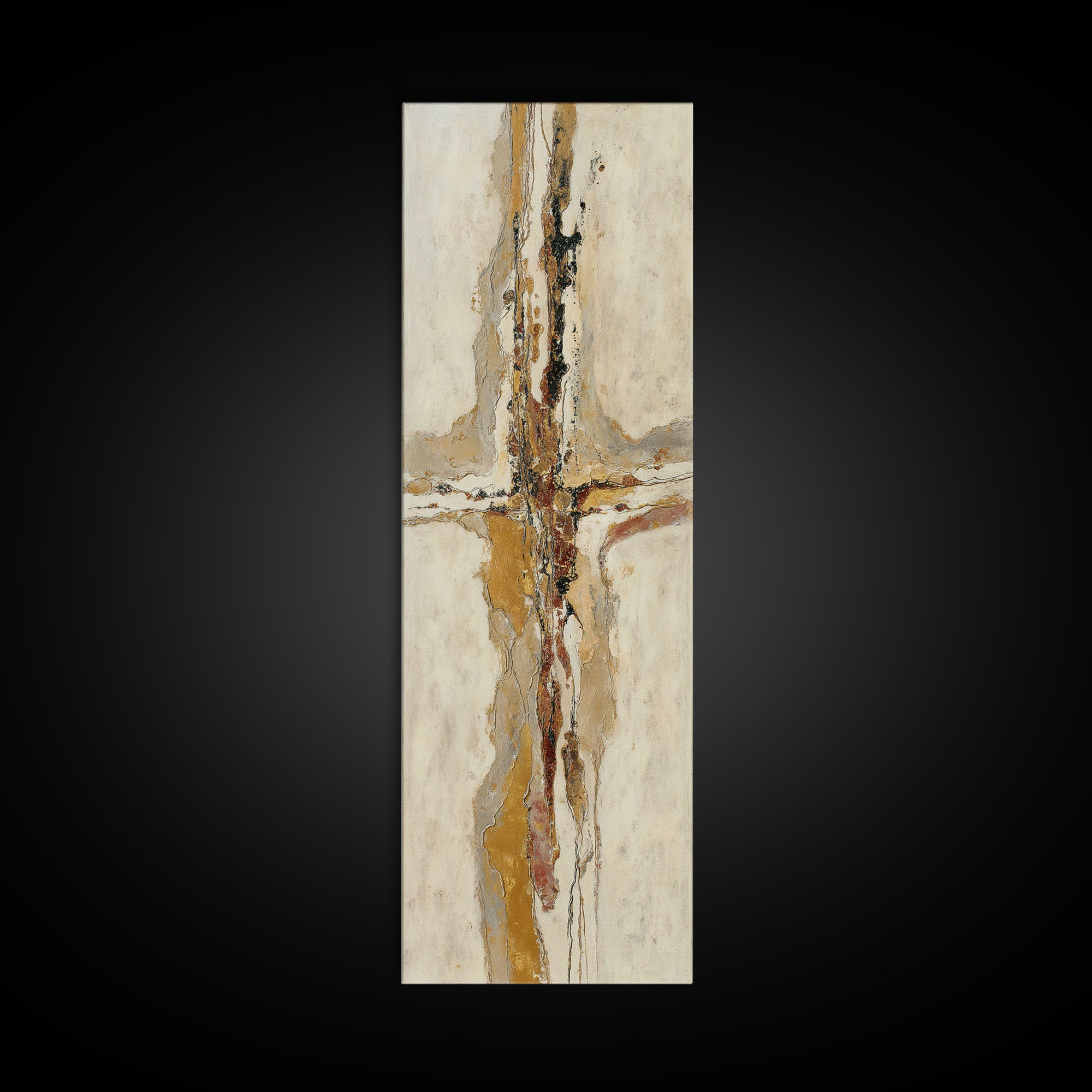 Large Statement Abstract Canvas Print, Living Room Art, Minimalist Decor, Living Room Decor, Fine Art, Living, LIR-1x3-13