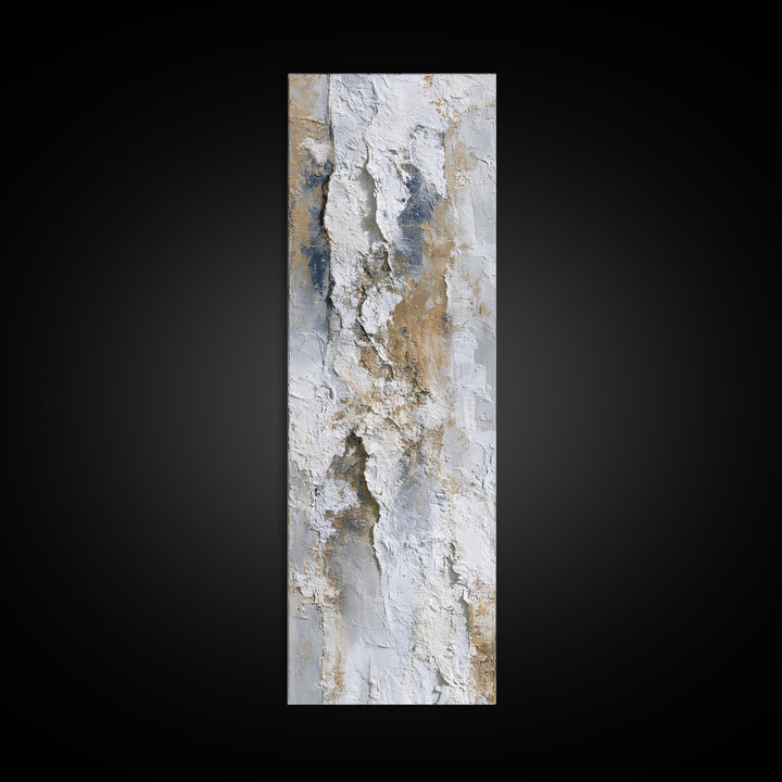 Textured Plaster Abstract Canvas Print, Living Room Art, Art, Living Room Decor, Fine Art, Living, Art Nouveau, Abstract Art, LIR-1x3-17