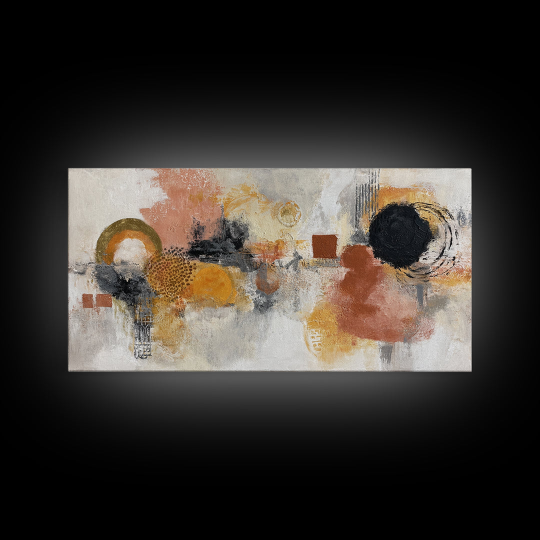 Large Statement Abstract Canvas Print, Living Room Art, New Home Gift, Living Room Decor, Abstract Art, Living, Gallery Decor, LIR-2x1-69