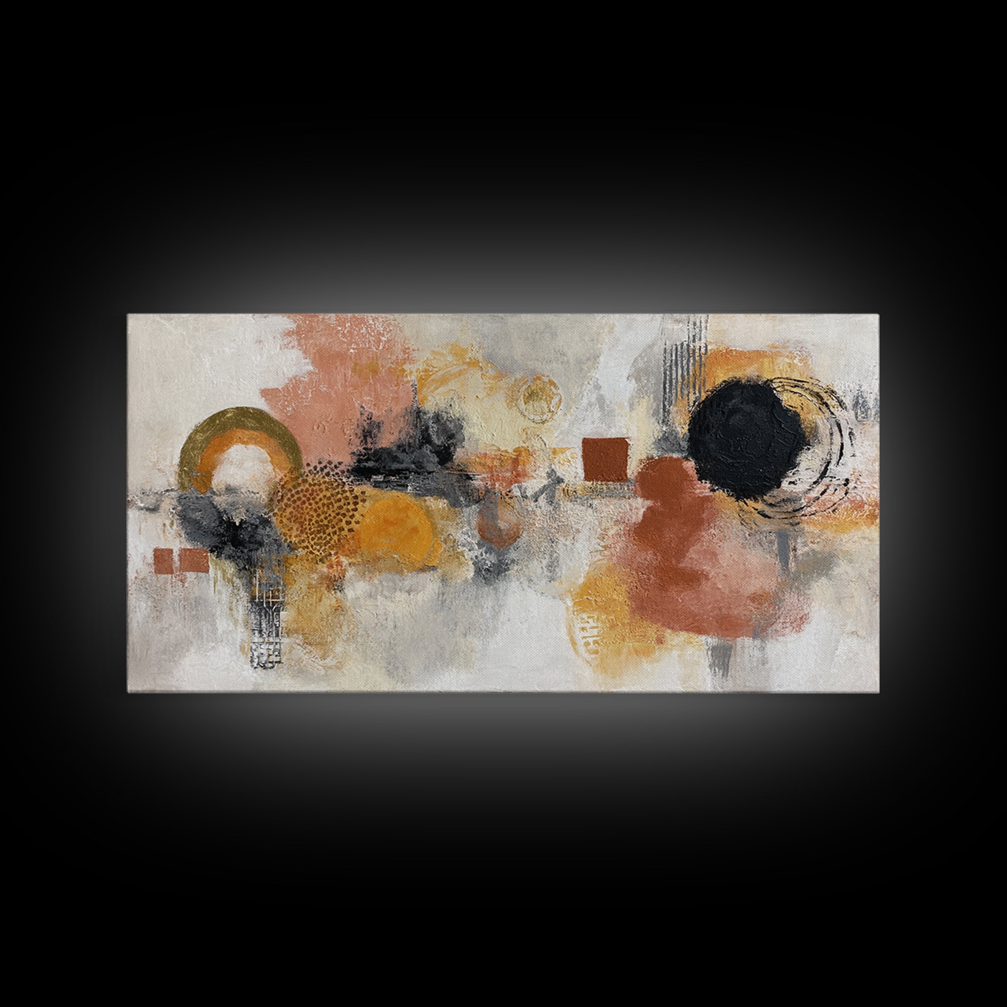 Large Statement Abstract Canvas Print, Living Room Art, New Home Gift, Living Room Decor, Abstract Art, Living, Gallery Decor, LIR-2x1-69