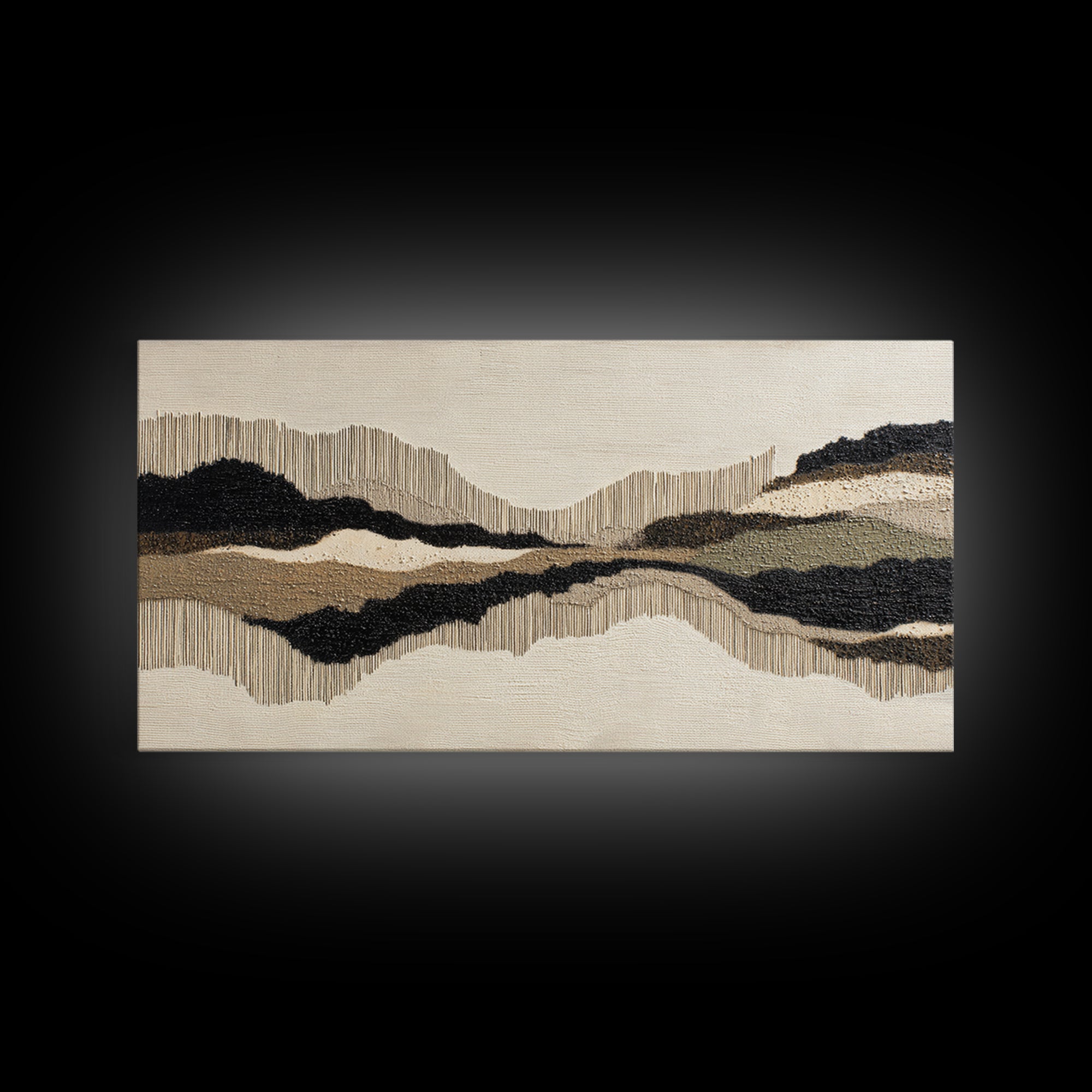 Oversized Line Figure Framed Canvas Print, Living Room Art, Bedroom Decor, Living Room Decor, Living, Bedroom Wall Art, LIR-2x1-85