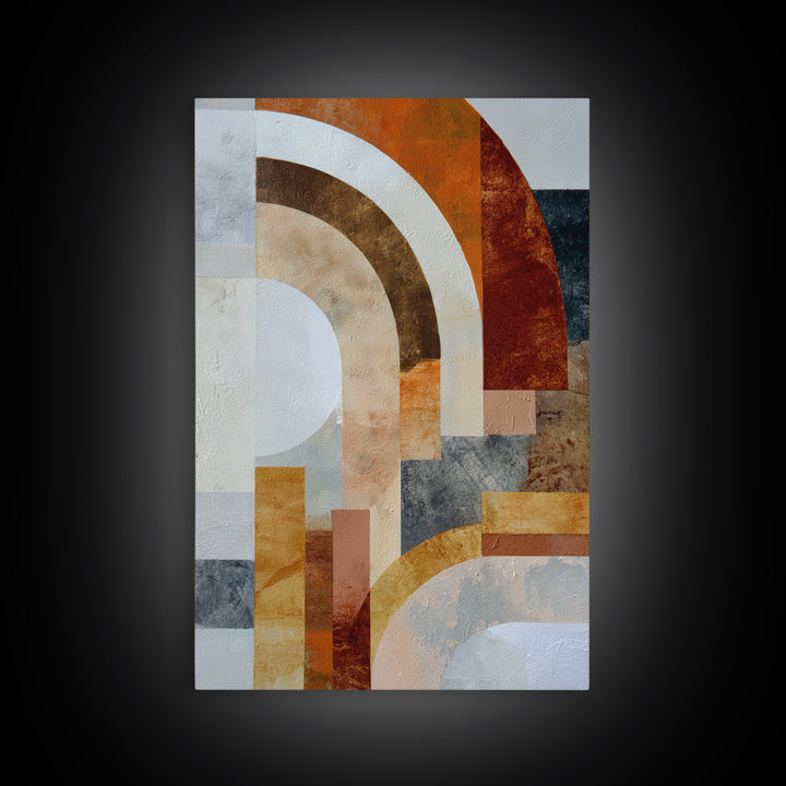 Large Statement Abstract Framed Canvas Print, Living Room Art, Abstract Art, Living Room Decor, Living, Living Room Wall Art, LIR-2x3-33